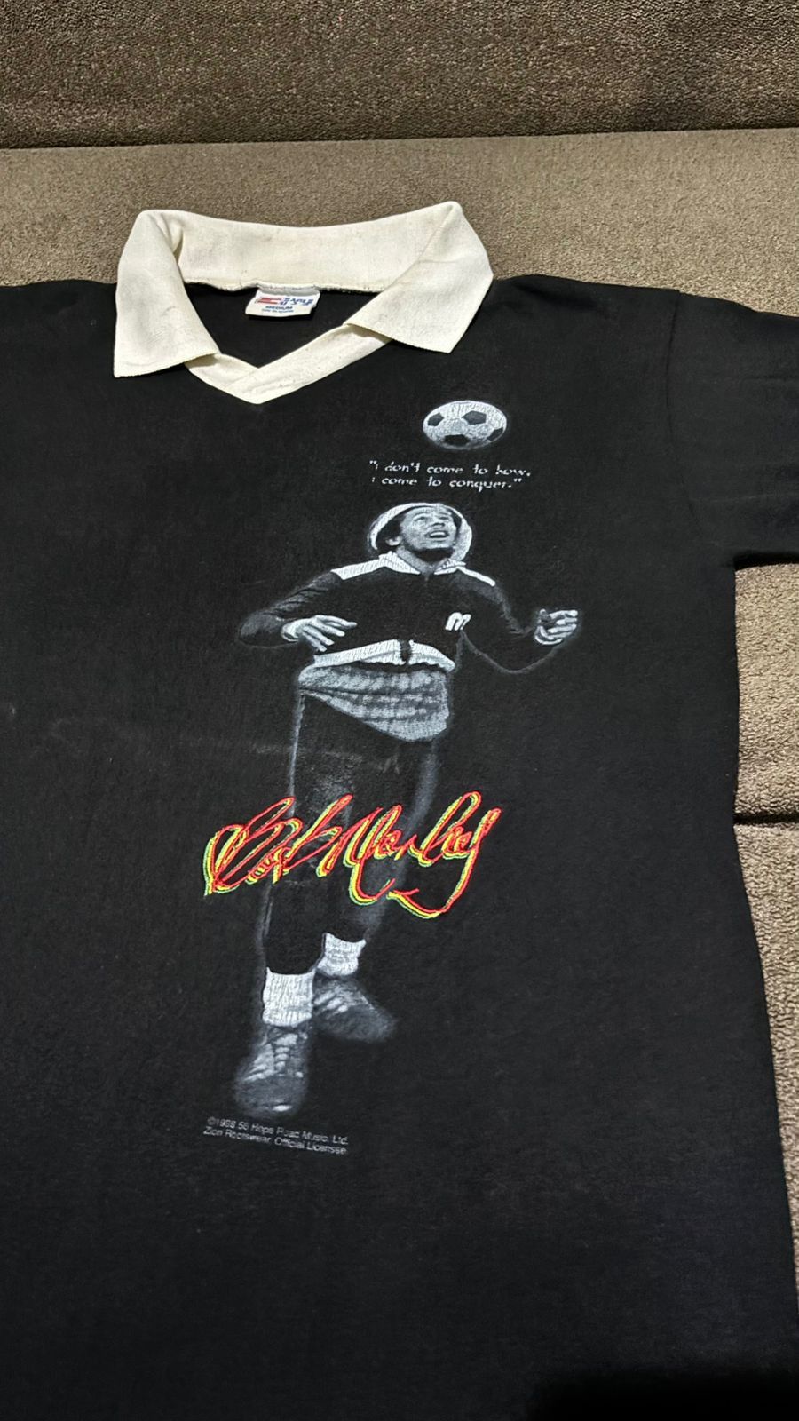 Bob Marley Vintage 90s Bob Marley Jersey shirt Size US M / EU 48-50 / 2 - 3 Thumbnail