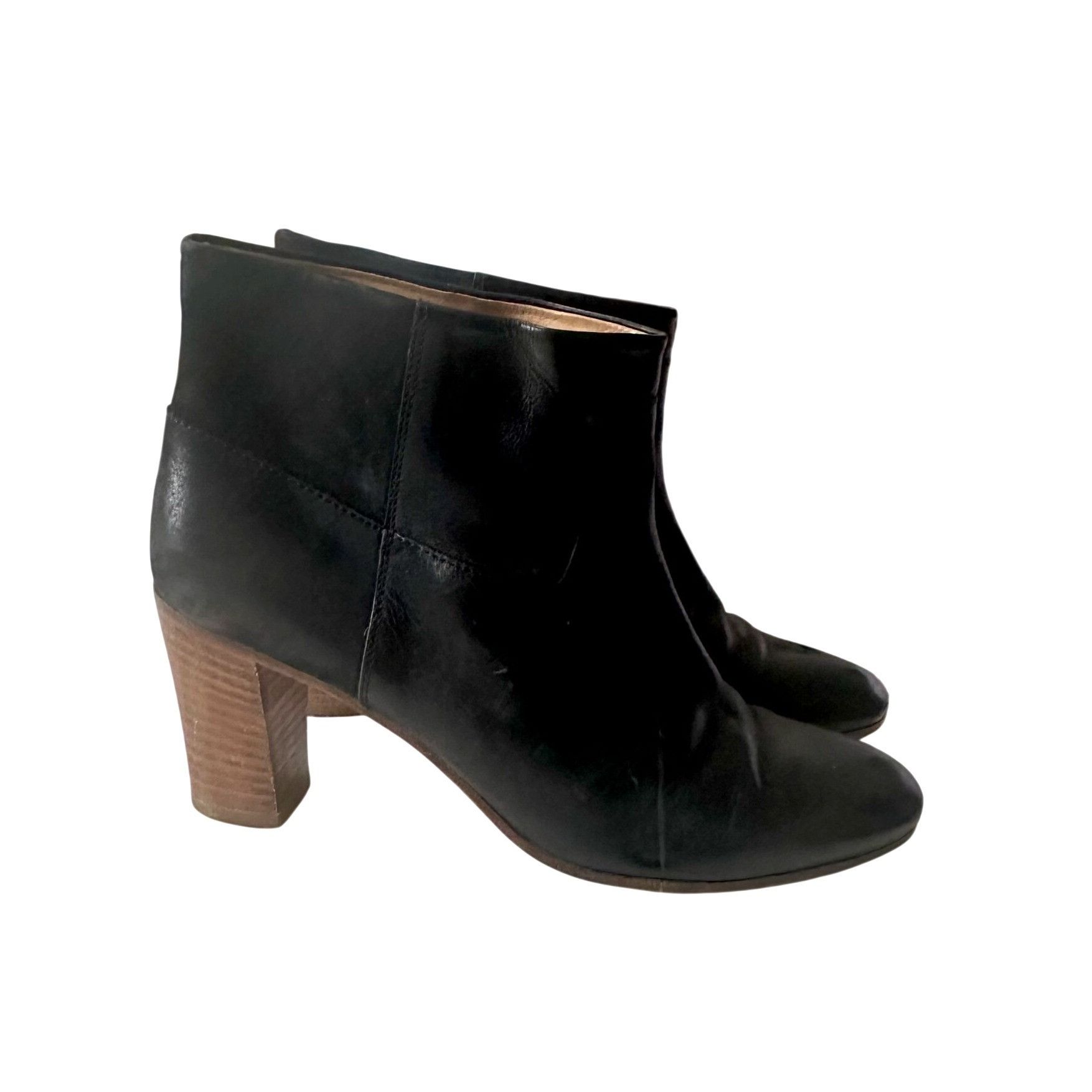 Maison Margiela Maison Martin Margiela Archive Era Y2K Leather Ankle Boots Size US 8 / IT 38 - 5 Thumbnail