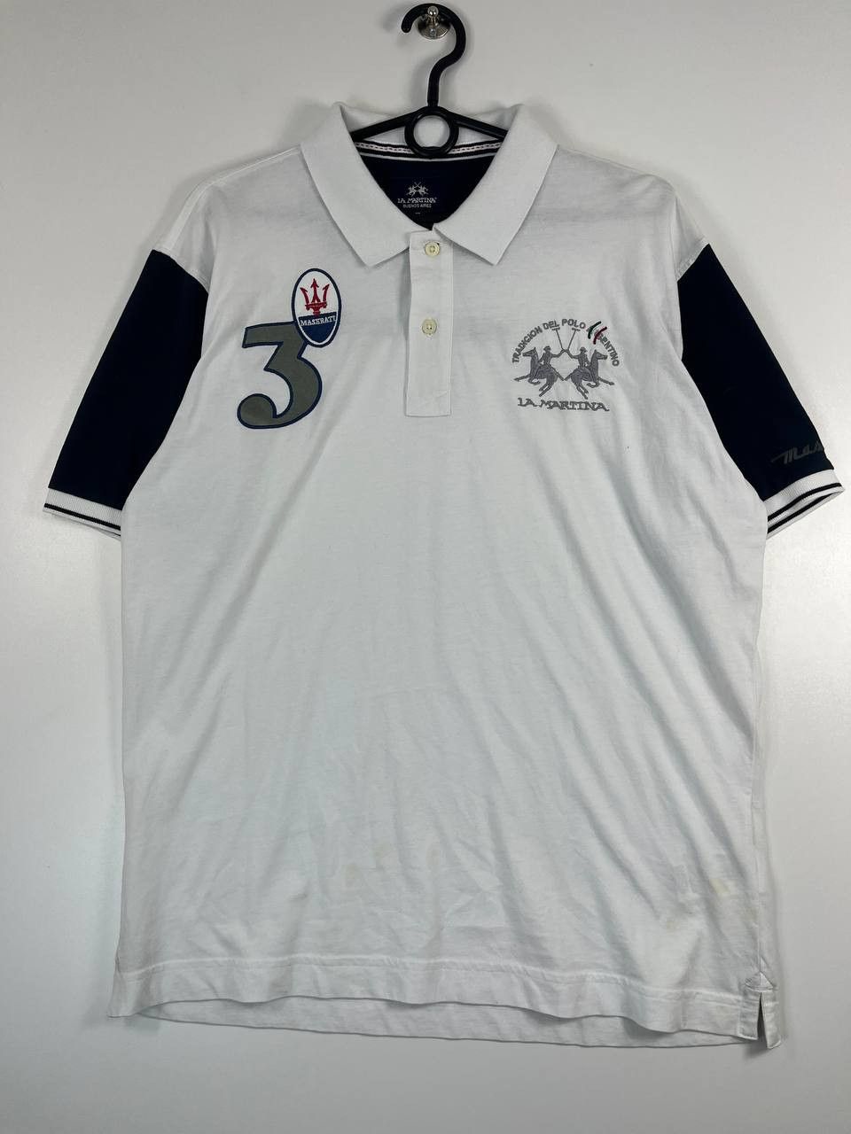 La Martina La Martina Polo Shirt Maserati Collaboration Mens Size XL Size US XL / EU 56 / 4 - 1 Thumbnail