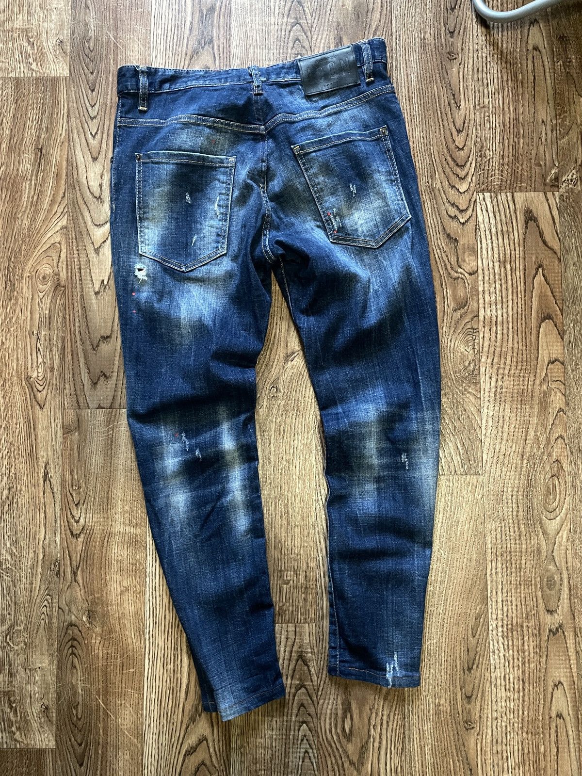 Dsquared2 Skinny Fit Dsquared2 Jeans Distressed Denim Size US 36 / EU 52 - 3 Thumbnail