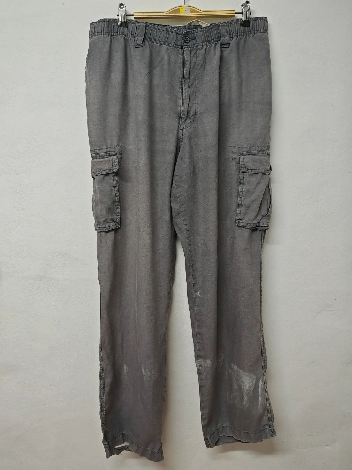 Japanese Brand Caribbean Multipocket Cargo Pants Size US 31 - 1 Thumbnail