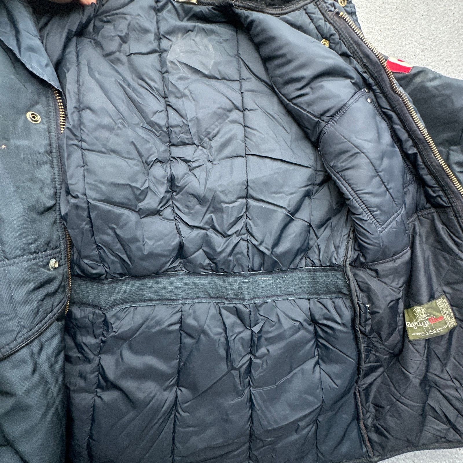 Refrigiwear Vintage RefrigiWear Insulated Quilted Coat Jacket Mens M Zip Size US M / EU 48-50 / 2 - 13 Thumbnail
