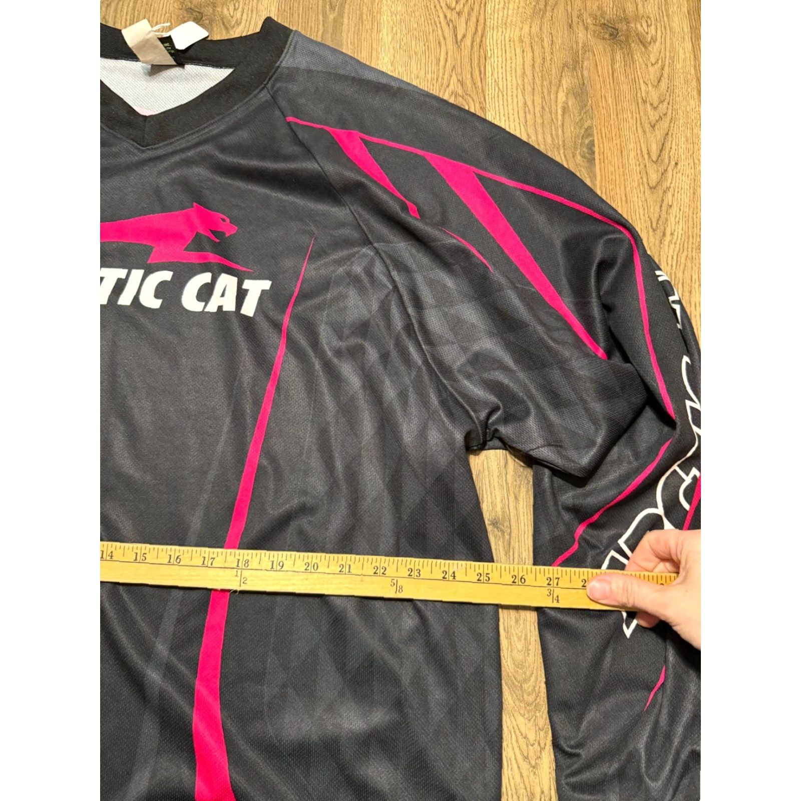 Vintage Arcticwear Shirt Men's 3XL Black Pink Long Sleeve Logo Print Shirt Size US XXL / EU 58 / 5 - 7 Thumbnail