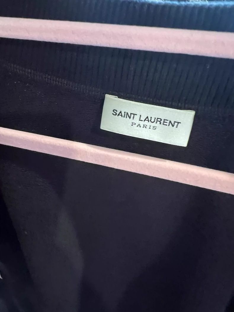 Saint Laurent Paris Saint Laurent Paris Men's leather sleeve jacket-2506 Size US S / EU 44-46 / 1 - 5 Thumbnail