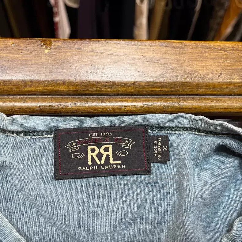 RRL Ralph Lauren RRL Ralph Lauren Limited edition Henry logo short sleeved Size US M / EU 48-50 / 2 - 3 Thumbnail