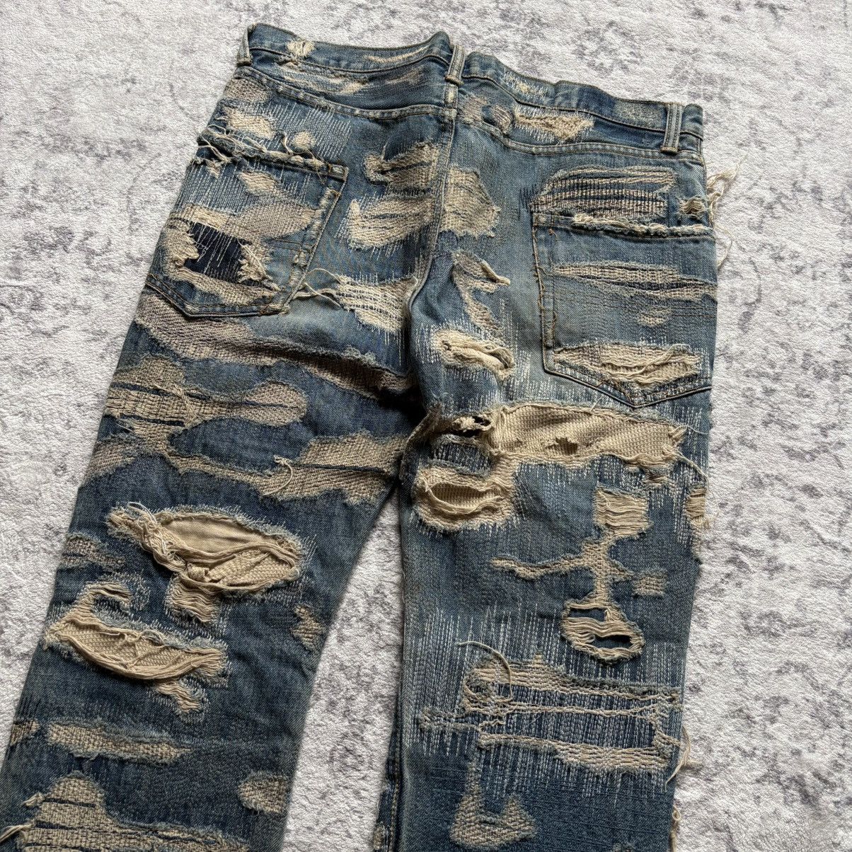 Undercover Undercover AW05 Arts&Crafts 85 Denim Jeans | Size 3 Size US 34 / EU 50 - 11 Thumbnail