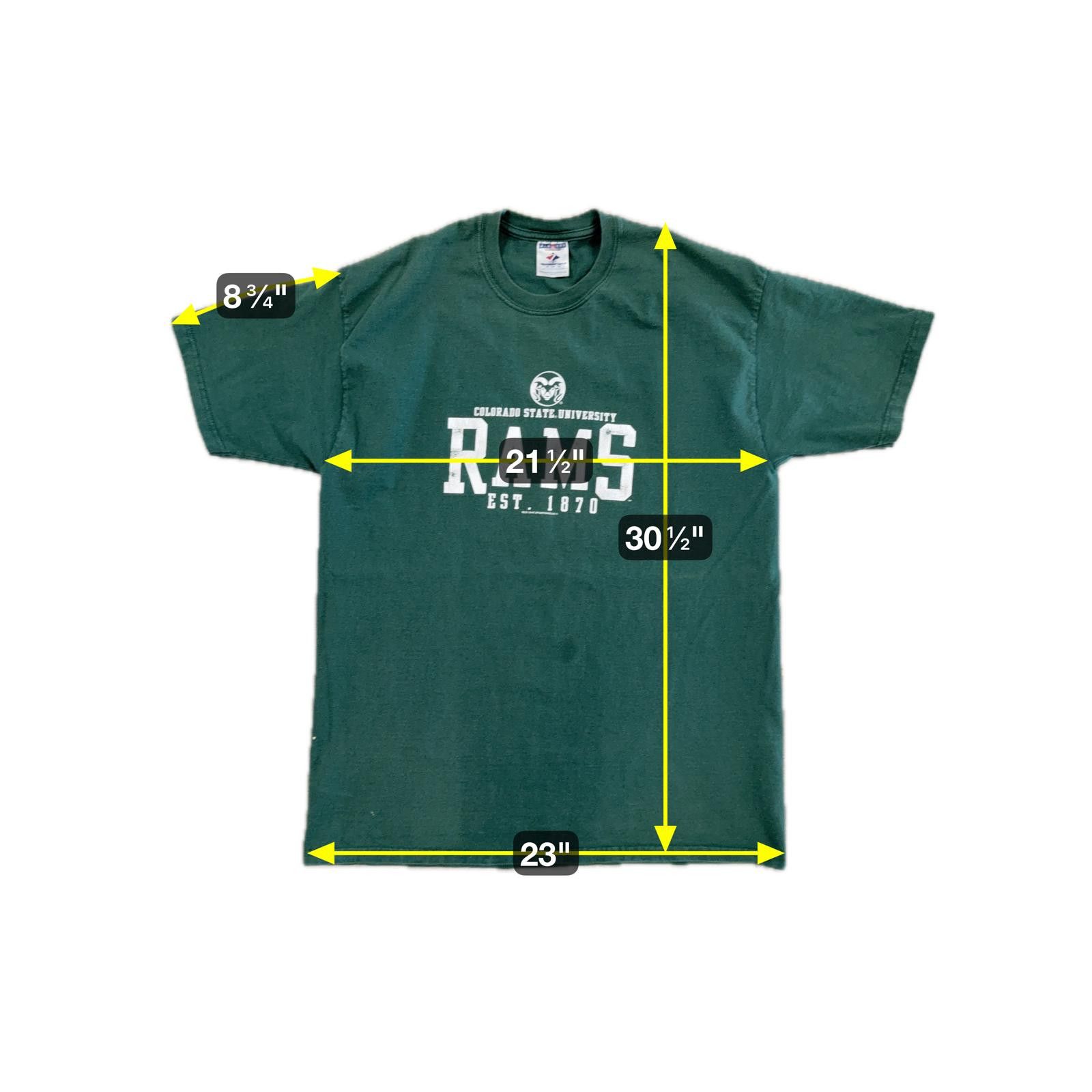 Jerzees VTG Jerzees Colorado State University Rams T-Shirt CSU XL Size US XL / EU 56 / 4 - 5 Thumbnail