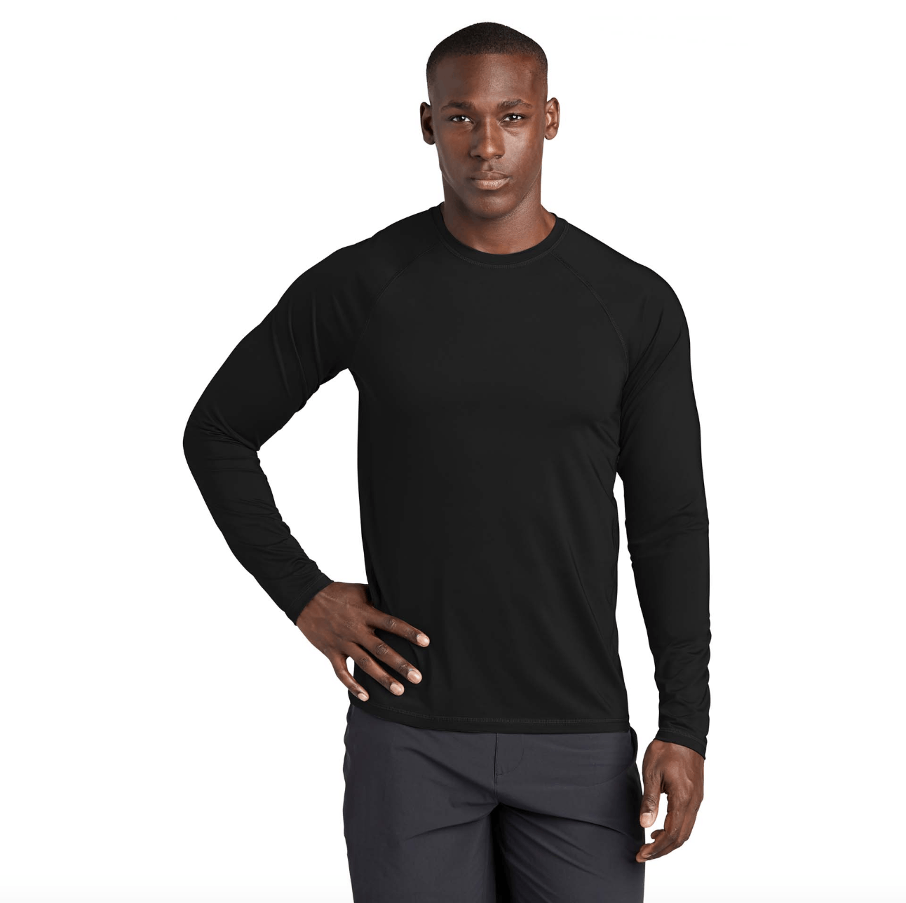 Other Men's Long Sleeve Copper Infused Compression Crew-Neck Shirt Size US M / EU 48-50 / 2 - 1 Thumbnail