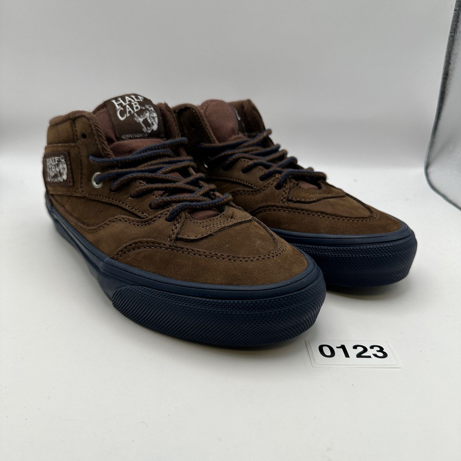 Vans VANS x NICK MICHEL Men's Size 6 Half Cab Suede Brown/Navy Size US 6 / EU 39 - 8 Thumbnail