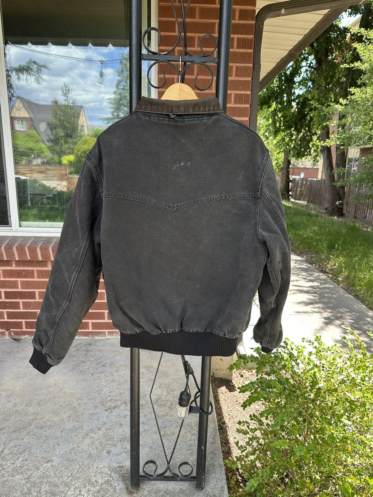 Carhartt Rare 90s Vintage Carhartt Santa Fe Jacket BLK XL MADE IN USA Size US XL / EU 56 / 4 - 5 Thumbnail