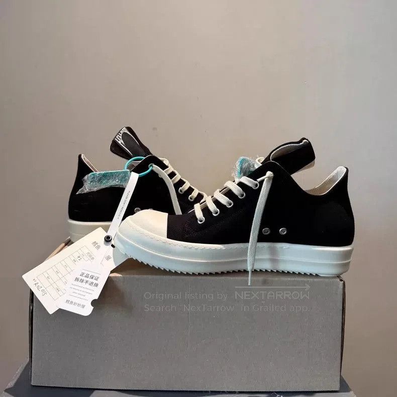 Rick Owens rick owens low. Size US 10 / EU 43 - 4 Thumbnail