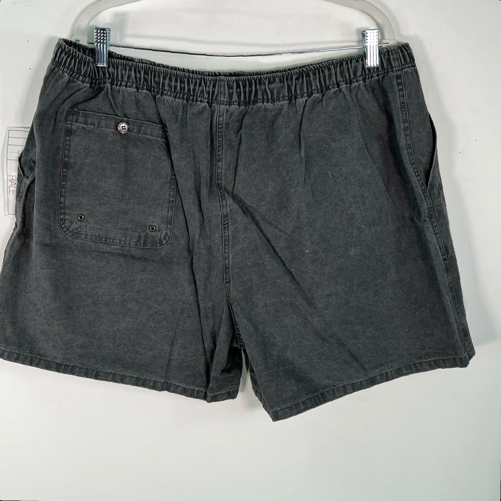 Vintage Jonathan Hale Mens Chino Shorts Size 42 Elastic Waist Drawstring Casual Gray Outdoor Size US 42 / EU 58 - 2 Thumbnail