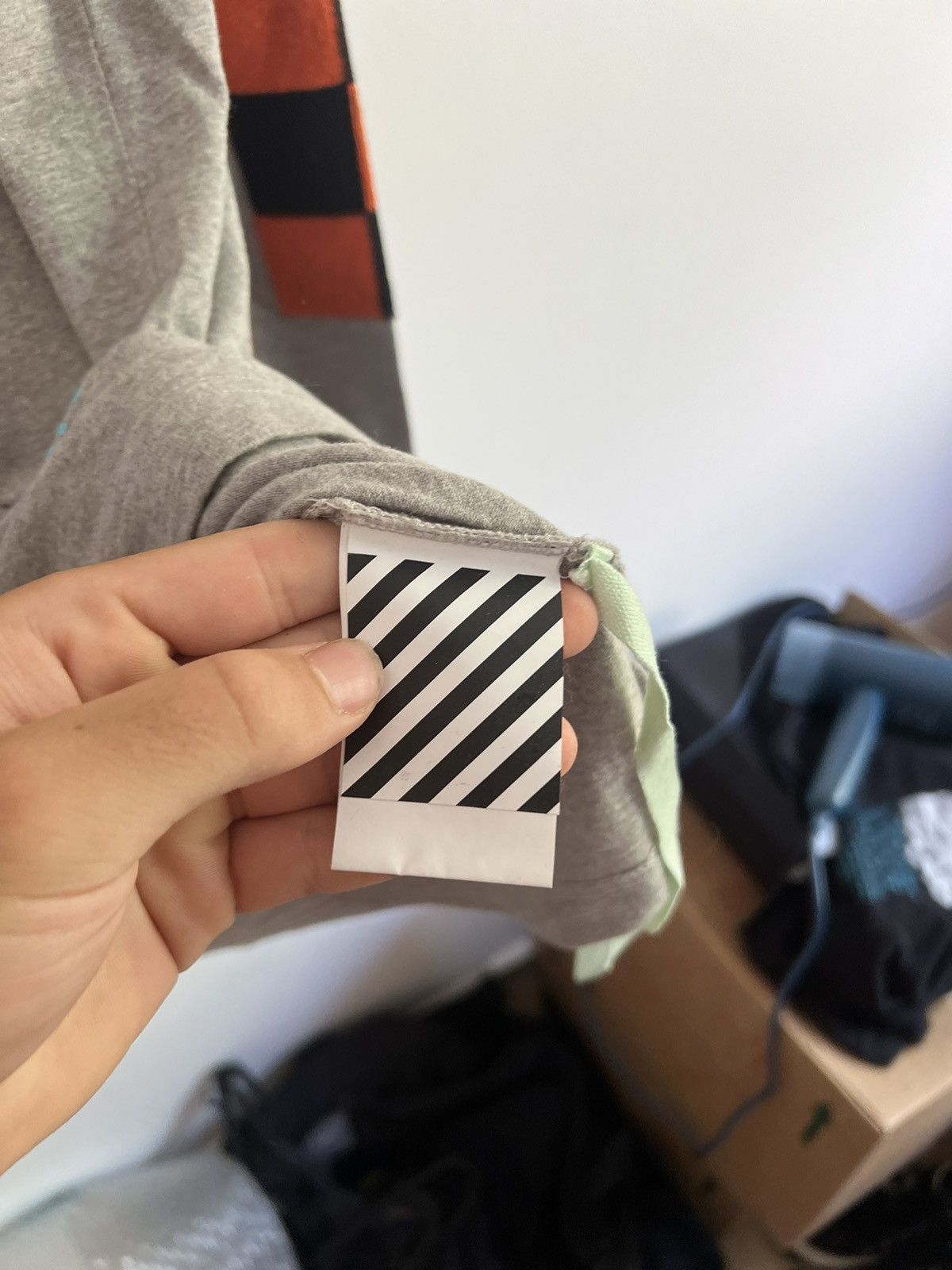 Off-White Off white Seeing things Long Sleeve TEE Size US M / EU 48-50 / 2 - 11 Thumbnail