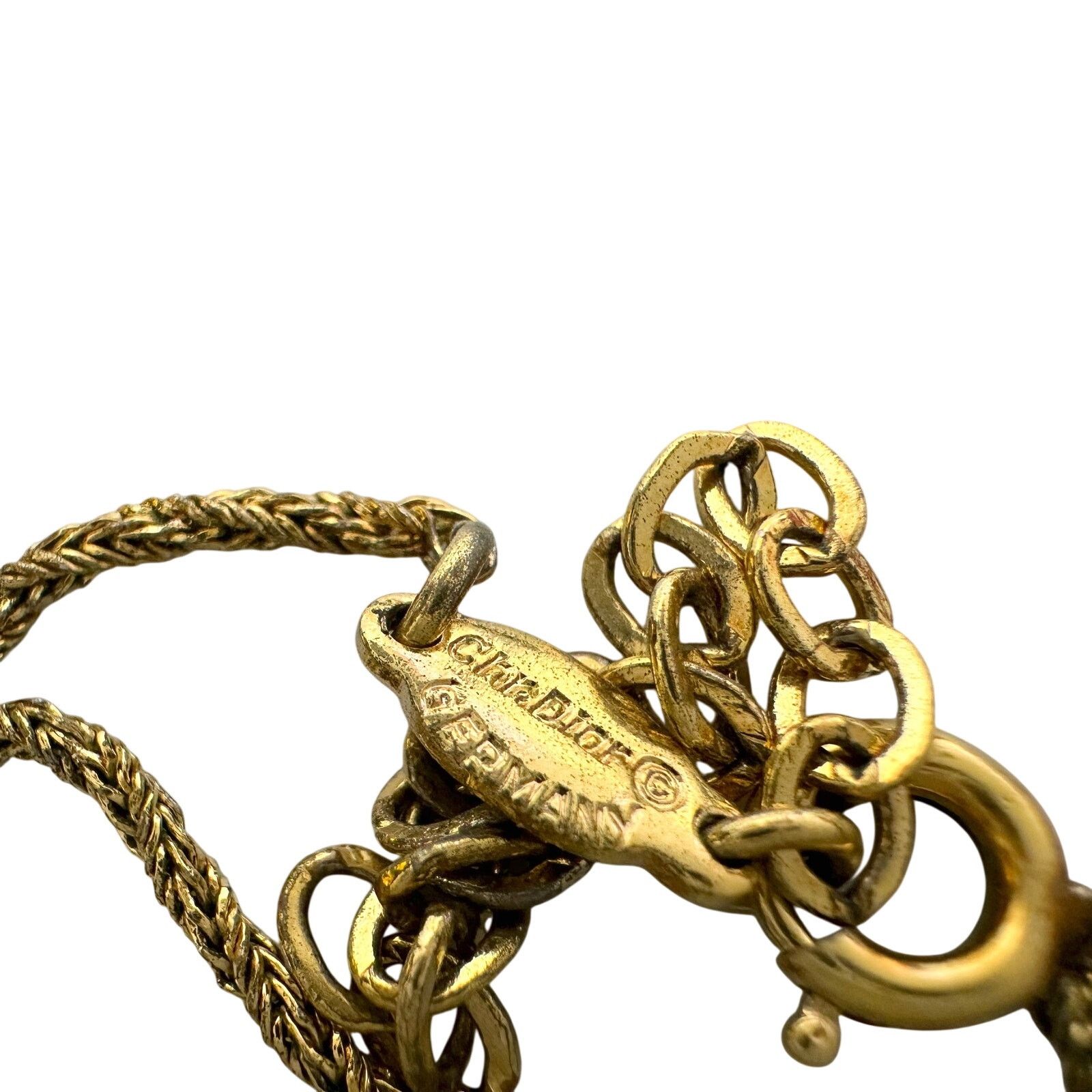 Dior Christian Dior Germany Vintage Gold-Plated Leaf Necklace Size ONE SIZE - 12 Thumbnail