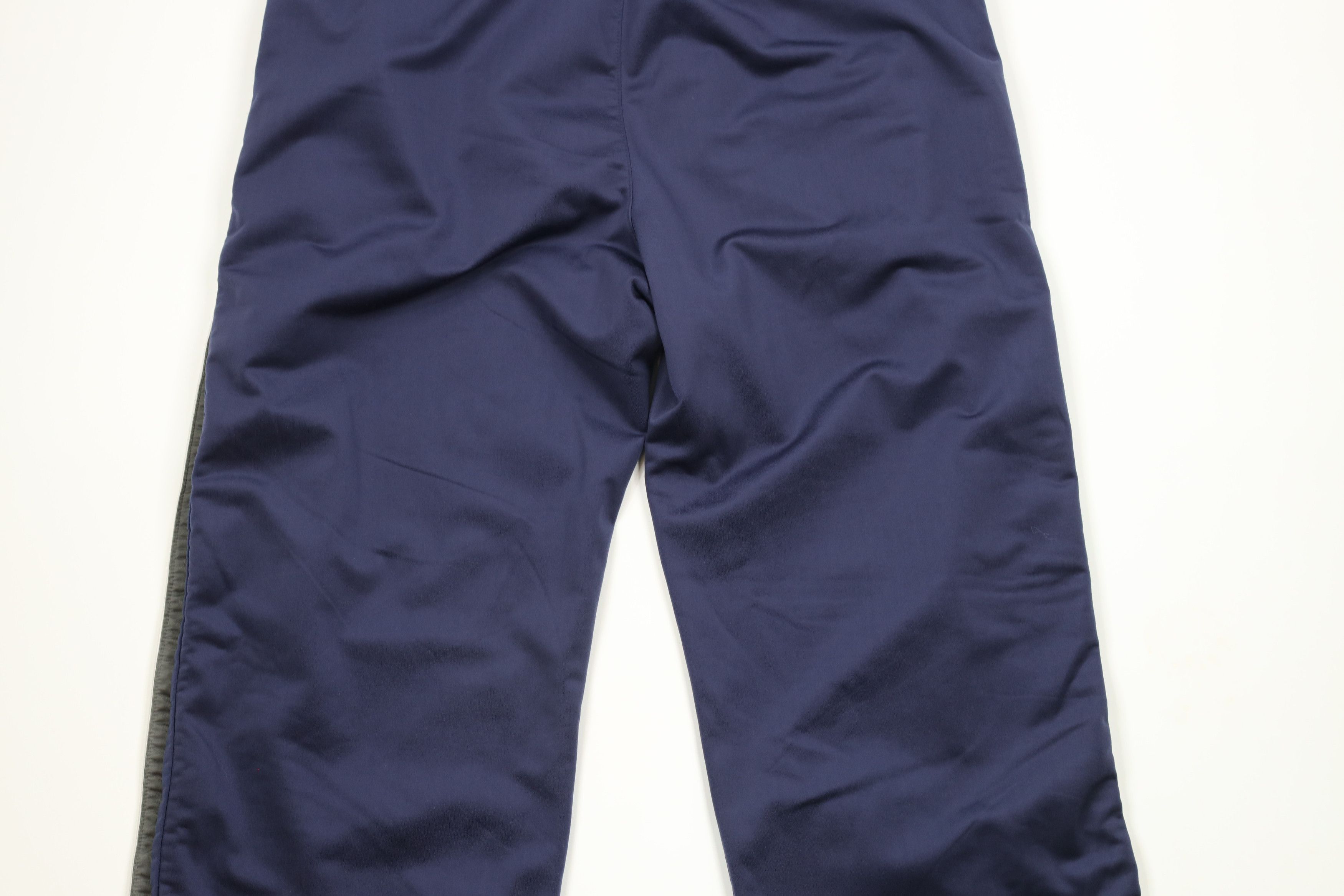 Vintage Vintage 90s Logo Athletic Tearaway Sweatpants Pants Blue Size US 38 / EU 54 - 11 Thumbnail