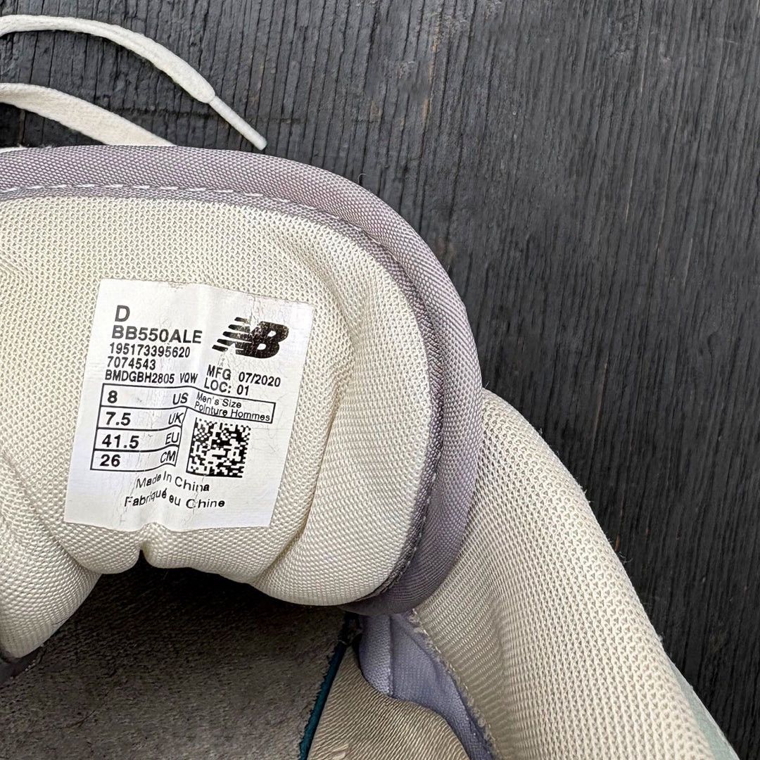 Aime Leon Dore × New Balance New Balance X Aime Leon Dore 550 8 White Grey Sneakers Shoes Size US 8 / EU 41 - 6 Thumbnail