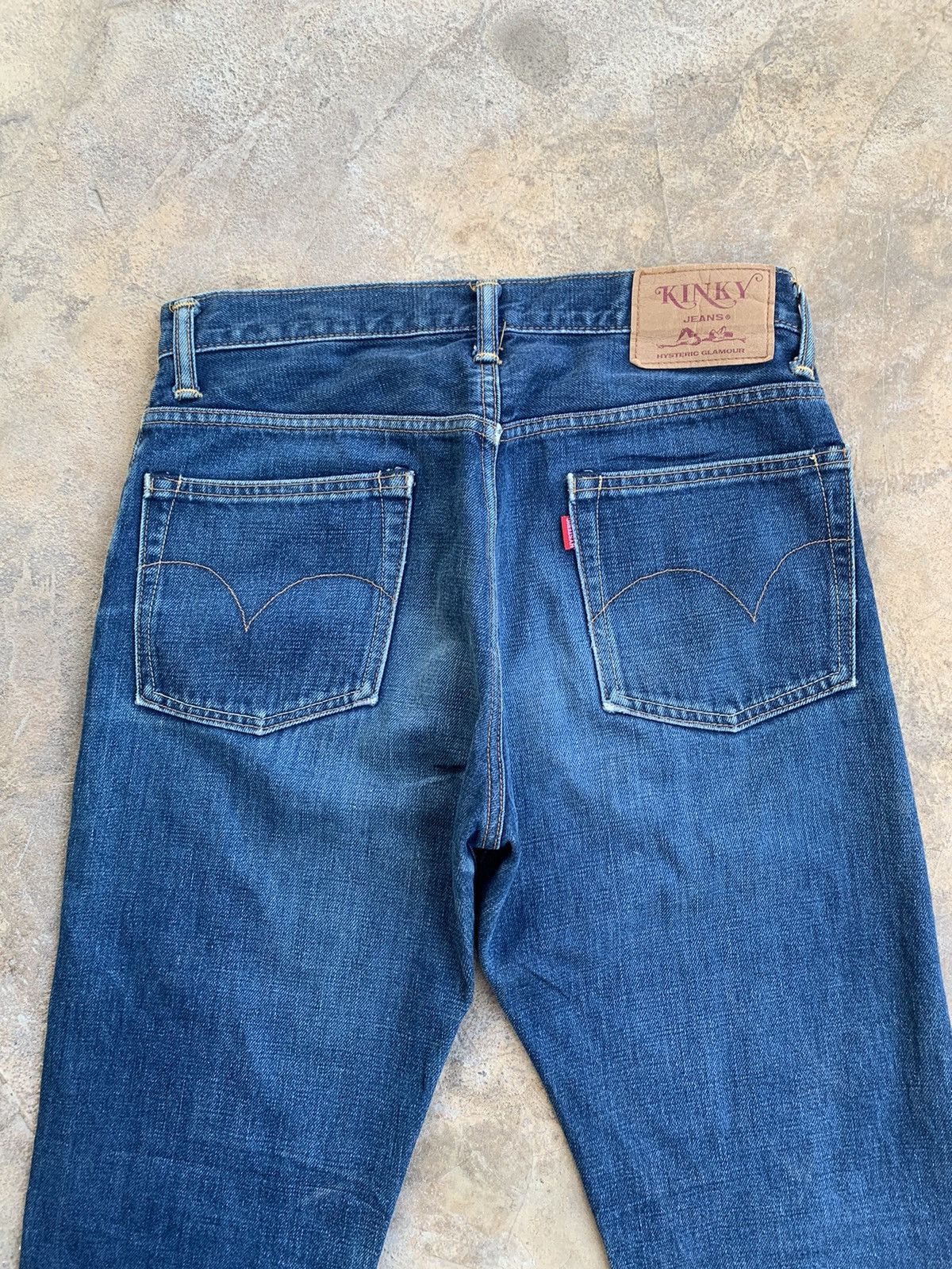 Hysteric Glamour × If Six Was Nine × Le Grande Bleu (L.G.B.) Vintage Hysteric Glamour kinky Selvedge Denim Size US 29 - 10 Thumbnail