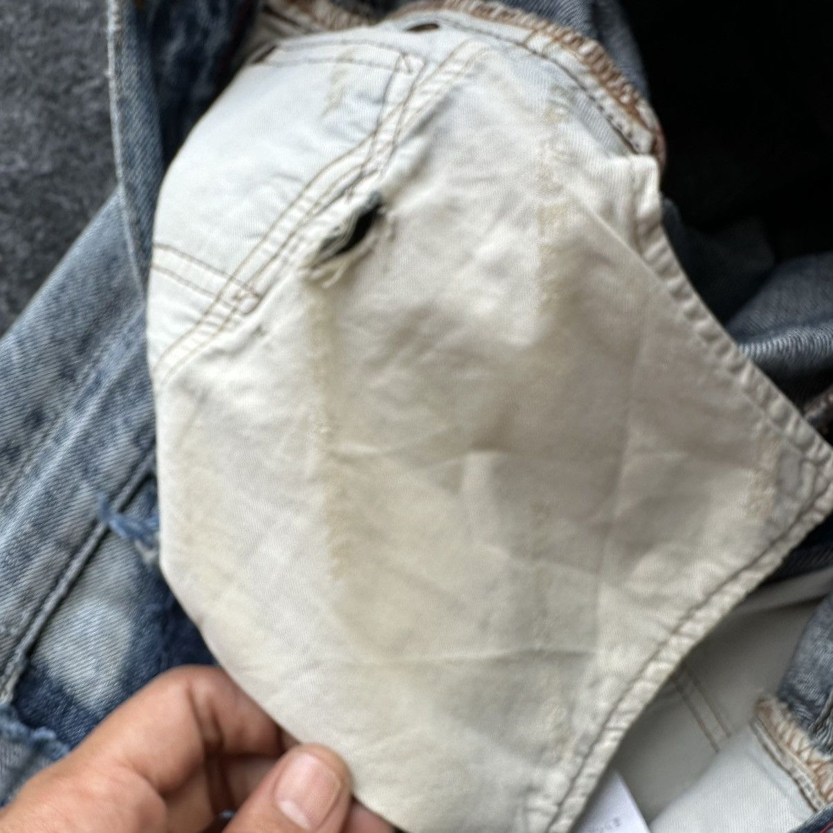 Paul Smith Red Ear Selvedge Faded Vintage Denim W29 D666 Size US 29 - 21 Thumbnail
