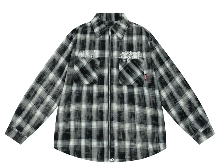 Japanese Brand × Vintage "Legacy Finder-Black-L" Plaid Jacket Size US L / EU 52-54 / 3 - 1 Thumbnail