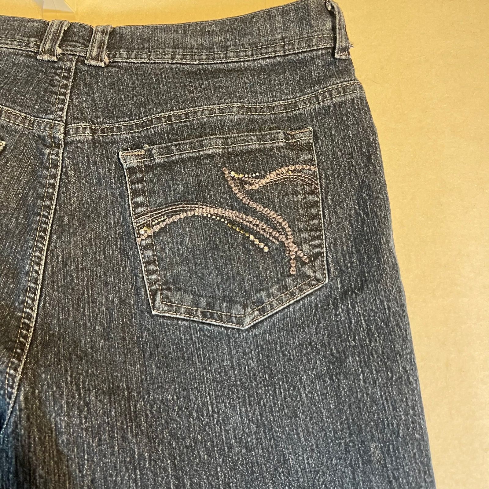Gloria Vanderbilt Gloria Vanderbilt Jean Amanda 16 Average Made Egypt Stretch Size 38" / US 16 / IT 52 - 5 Thumbnail