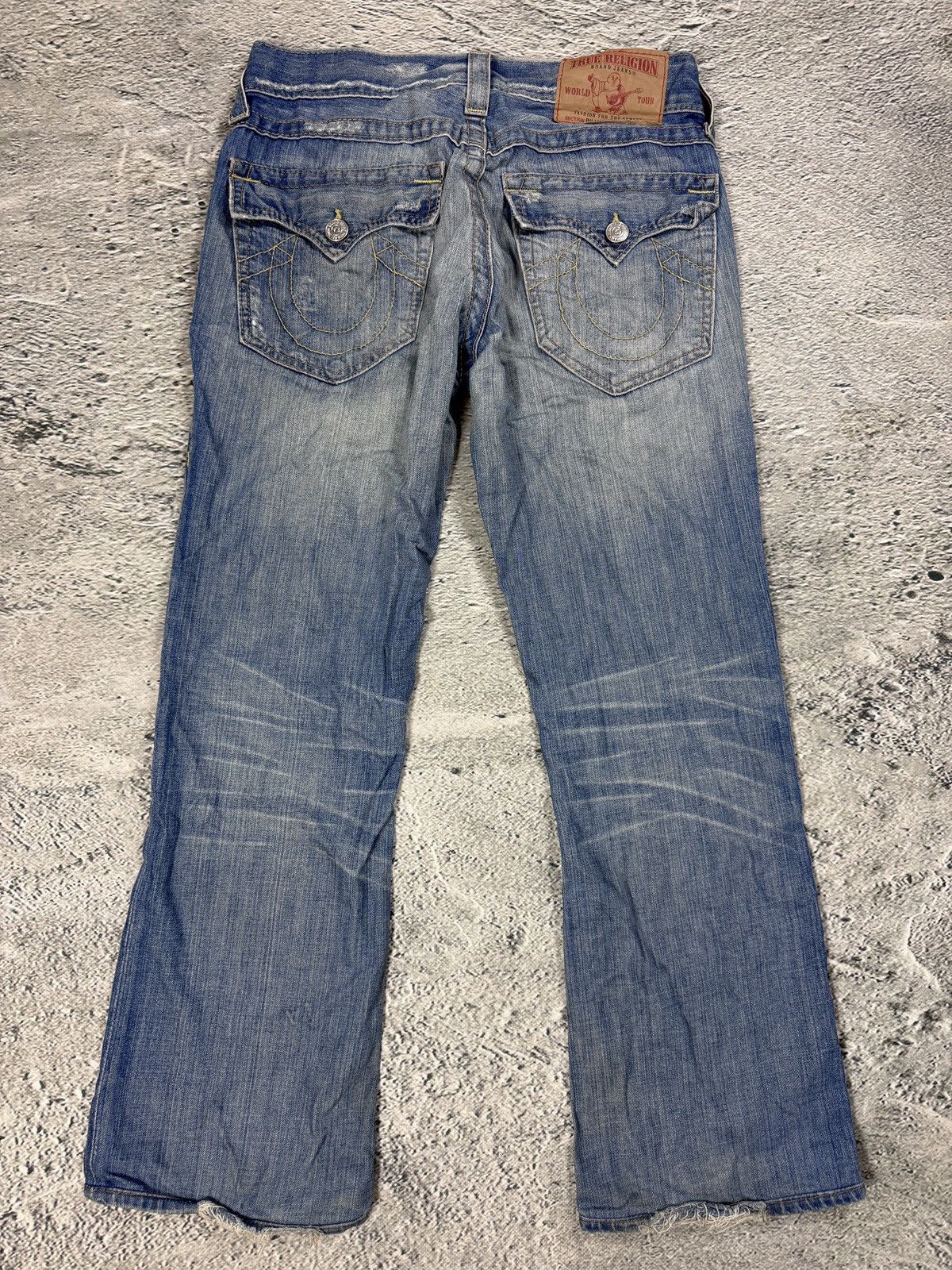 True Religion True Religion jeans vintage Ricky denim pants baby blue Size US 30 / EU 46 - 1 Thumbnail