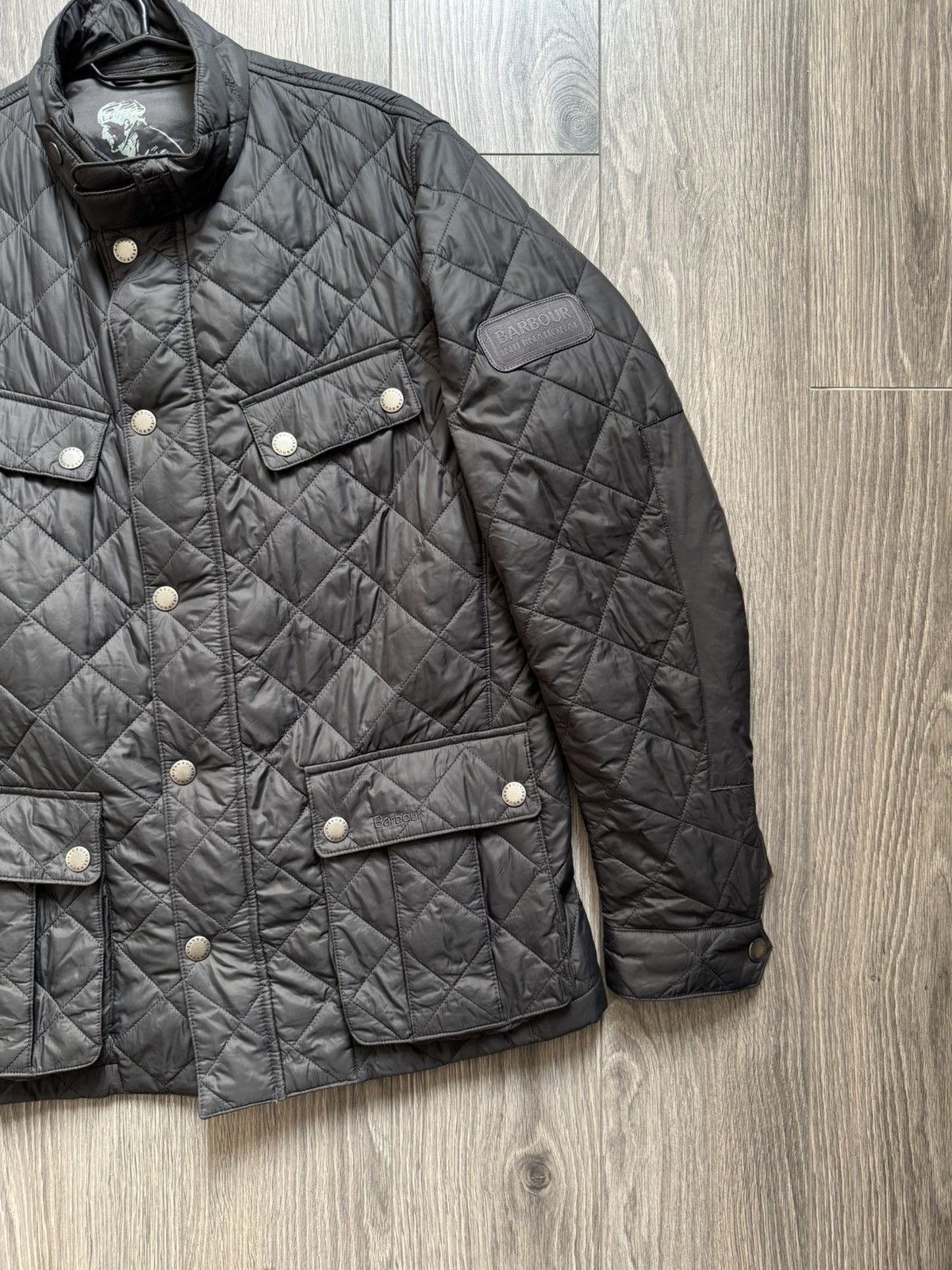 Barbour Barbour International Quilted Ariel Jacket L Men’s Size US L / EU 52-54 / 3 - 3 Thumbnail