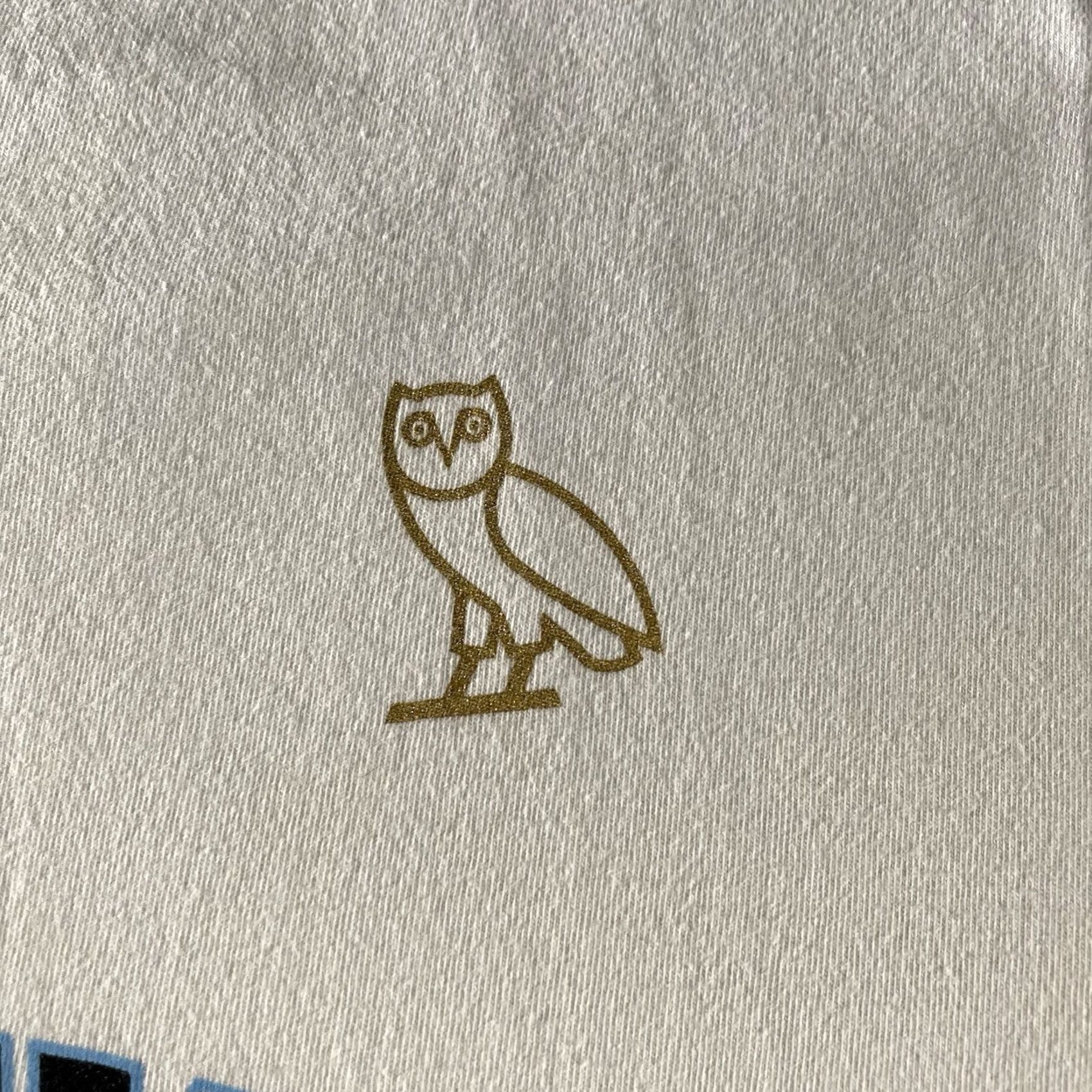 Vintage OVO Shirt Mens XL Scarborough Shooting Stars Limited Edition CEBL Drake Drake Logo Cotton T-Shirt White Short Sleeve Round Neck 2020s Size US XL / EU 56 / 4 - 6 Thumbnail