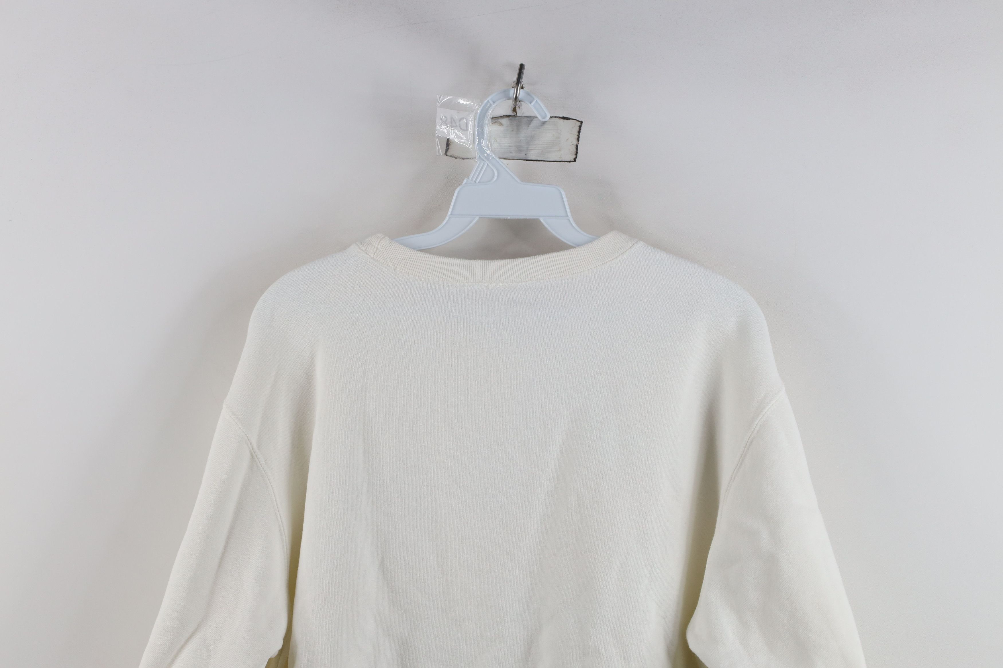 Champion Vintage 90s Champion Spell Out Crewneck Sweatshirt White USA Size US M / EU 48-50 / 2 - 10 Thumbnail