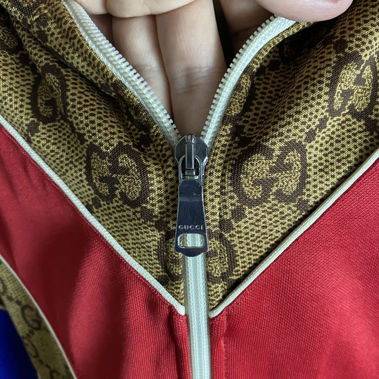 Gucci GUCCI LOGO ZIP JACKET MONOGRAM LUXURY Size US L / EU 52-54 / 3 - 5 Thumbnail