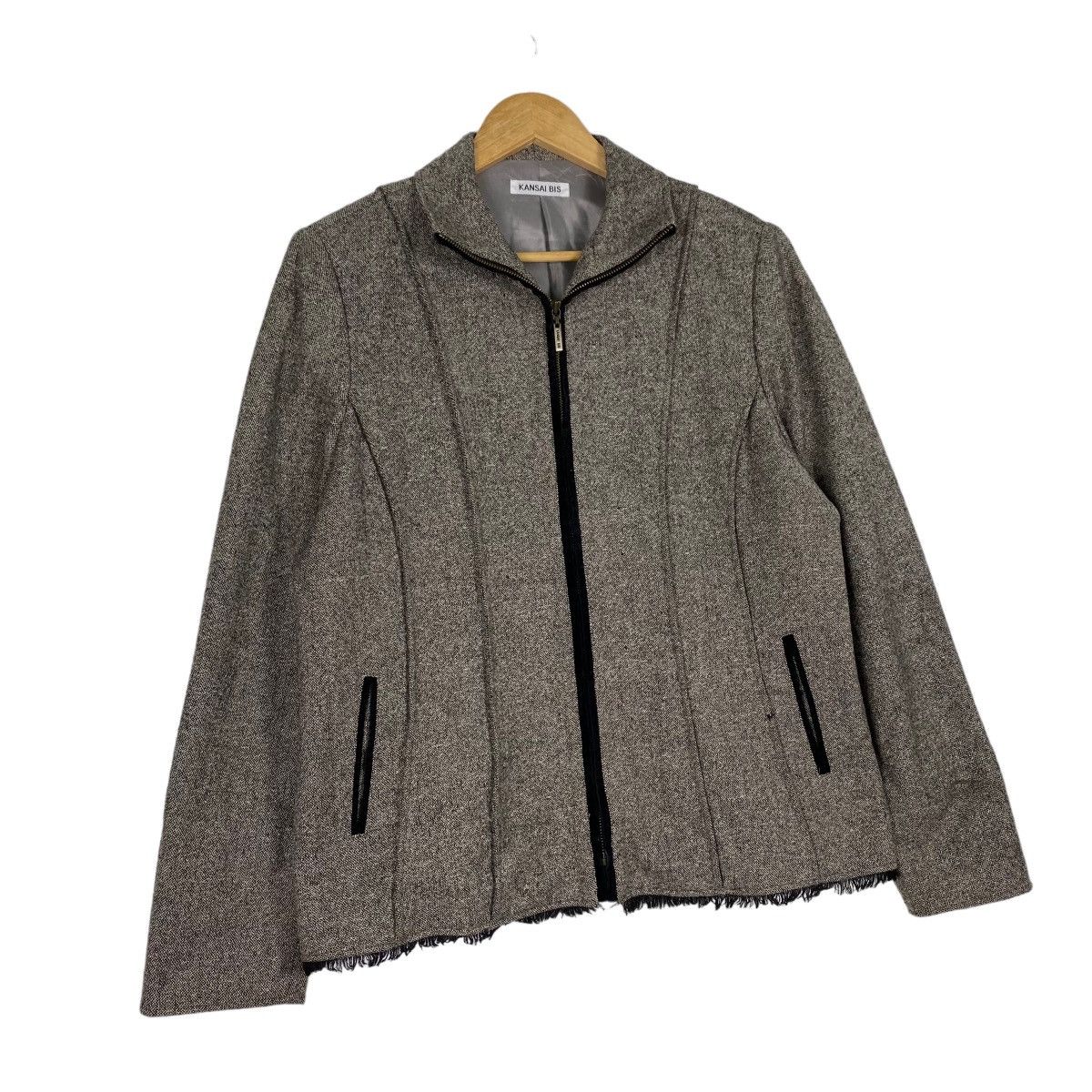 Japanese Brand × Kansai Yamamoto Kansai Bis By Kansai Yamamoto Zipper Jacket Size US M / EU 48-50 / 2 - 3 Thumbnail