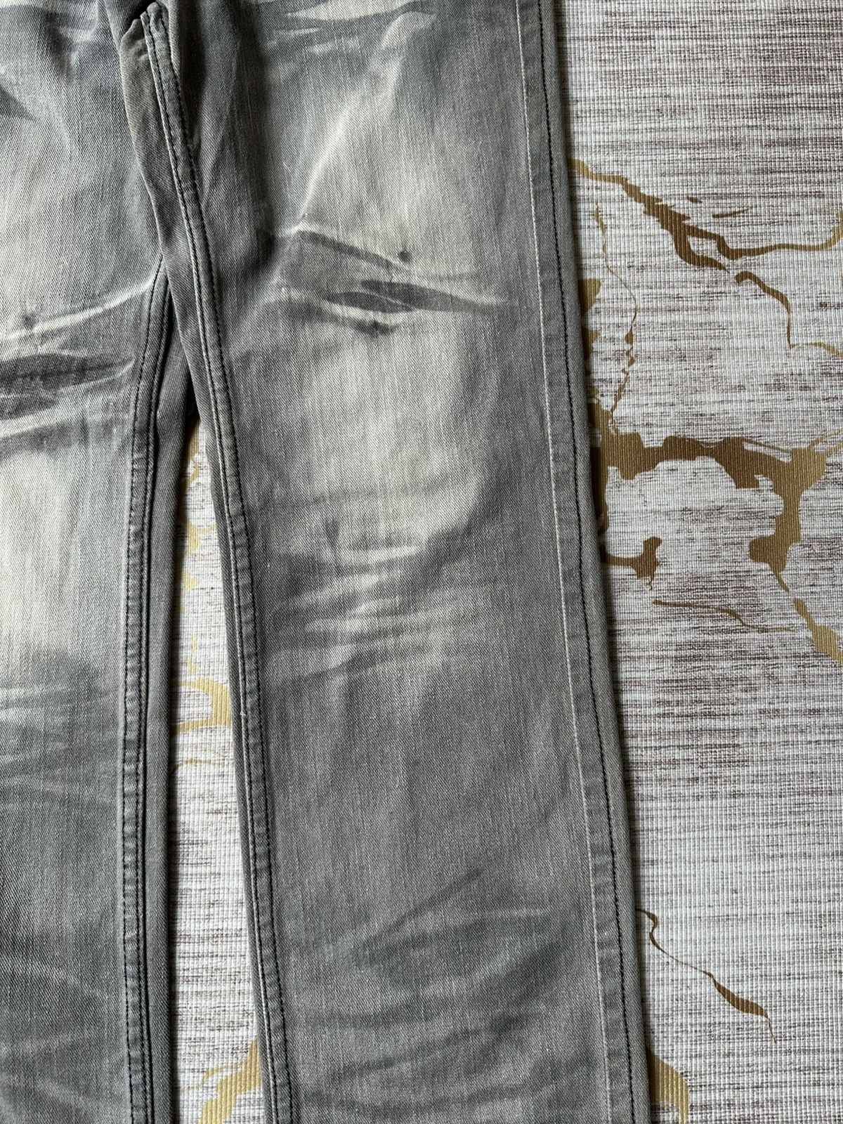 Japanese Brand Lowbox Claw Marks Design Denim Size US 29 - 9 Thumbnail