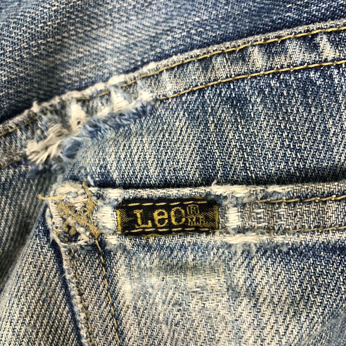 Japanese Brand 🔥Vintage Union Made Lee Raiders Denim Jeans Red Line Size US 34 / EU 50 - 23 Thumbnail