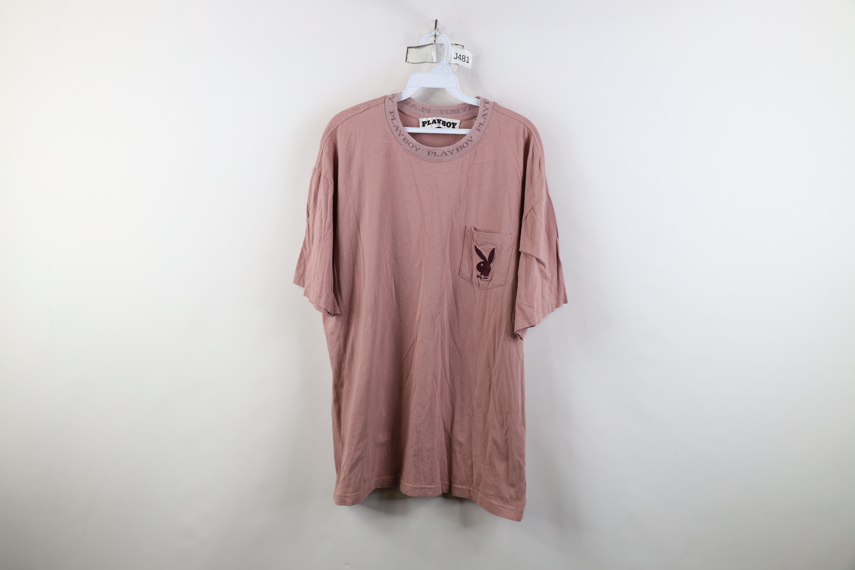 Playboy Pacsun x Playboy Bunny Pocket Short Sleeve T-Shirt Pink Size US XL / EU 56 / 4 - 1 Thumbnail