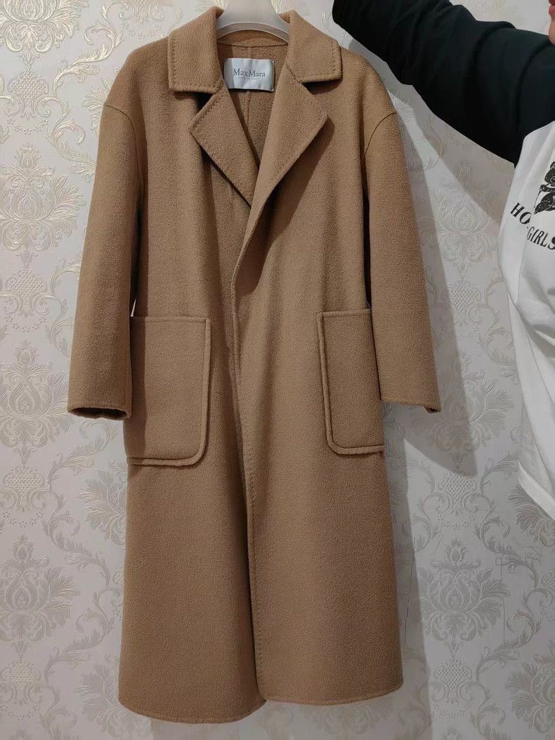Max Mara Max Mara Water ripple cashmere coat Size S / US 4 / IT 40 - 1 Thumbnail