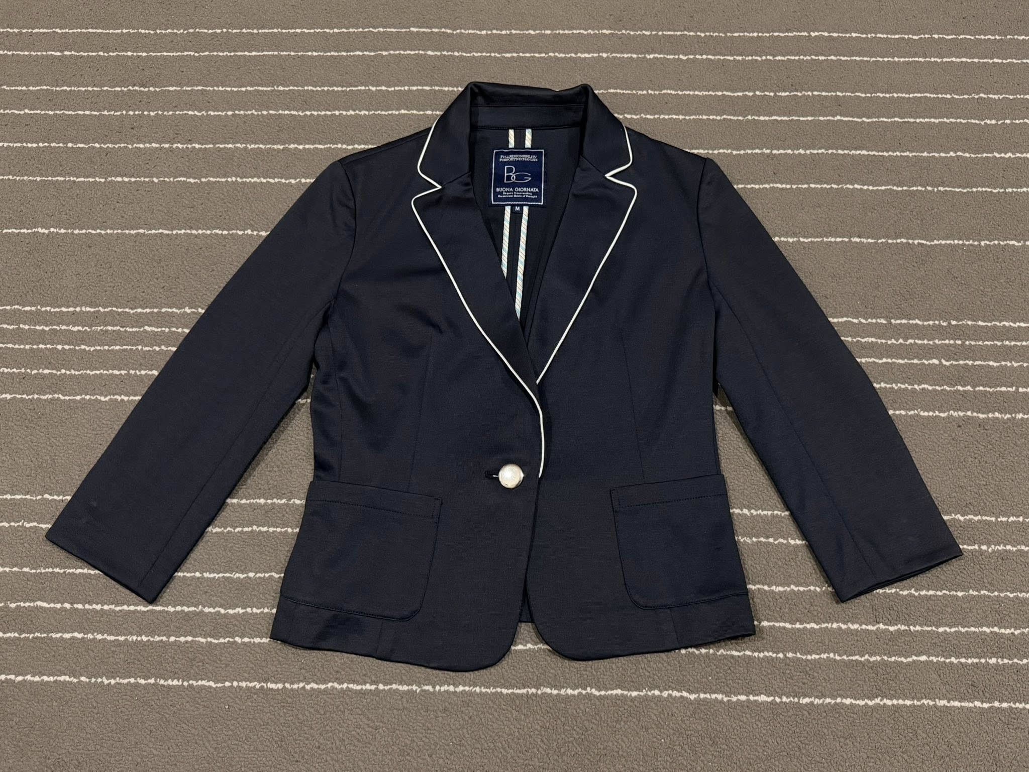 Japanese Brand BUONA GIORNATA women blazer XS 3162 Size XS / US 0-2 / IT 36-38 - 3 Thumbnail