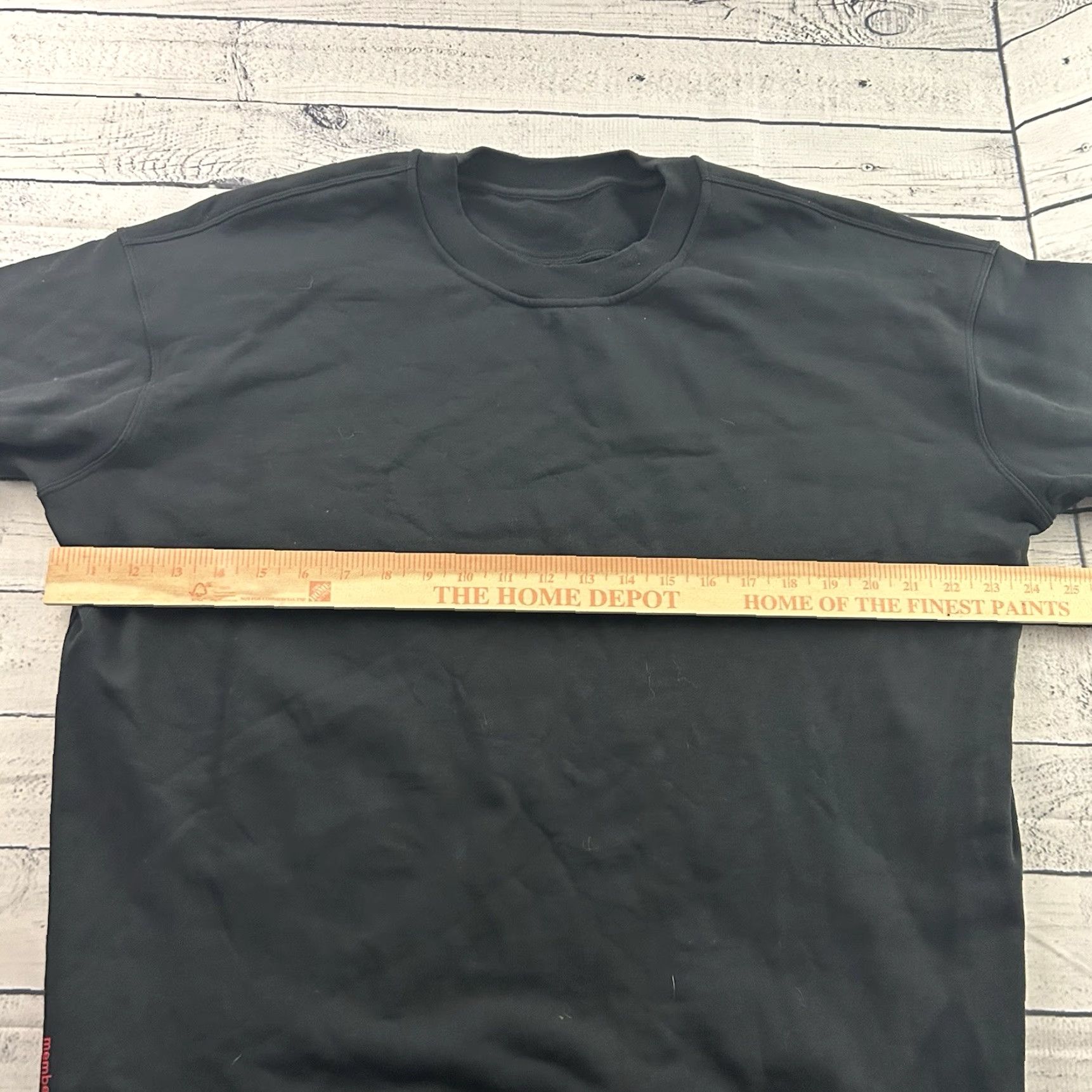 Lululemon Lululemon Sweatshirt Pullover Crewneck Women Black 8/10 Raglan Logo Activewear Winter Fall Spring Mens Womens Boys Girls Size M / US 6-8 / IT 42-44 - 3 Thumbnail