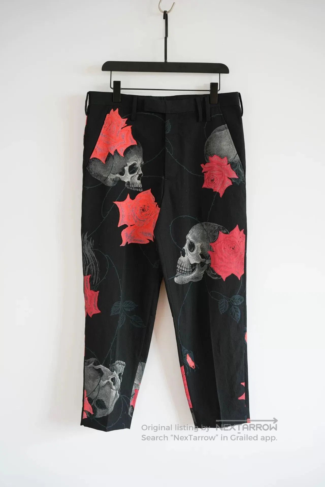 Yohji Yamamoto Yohji Yamamoto Rose Skull Trousers. Size US 44 / EU 60 - 1 Thumbnail