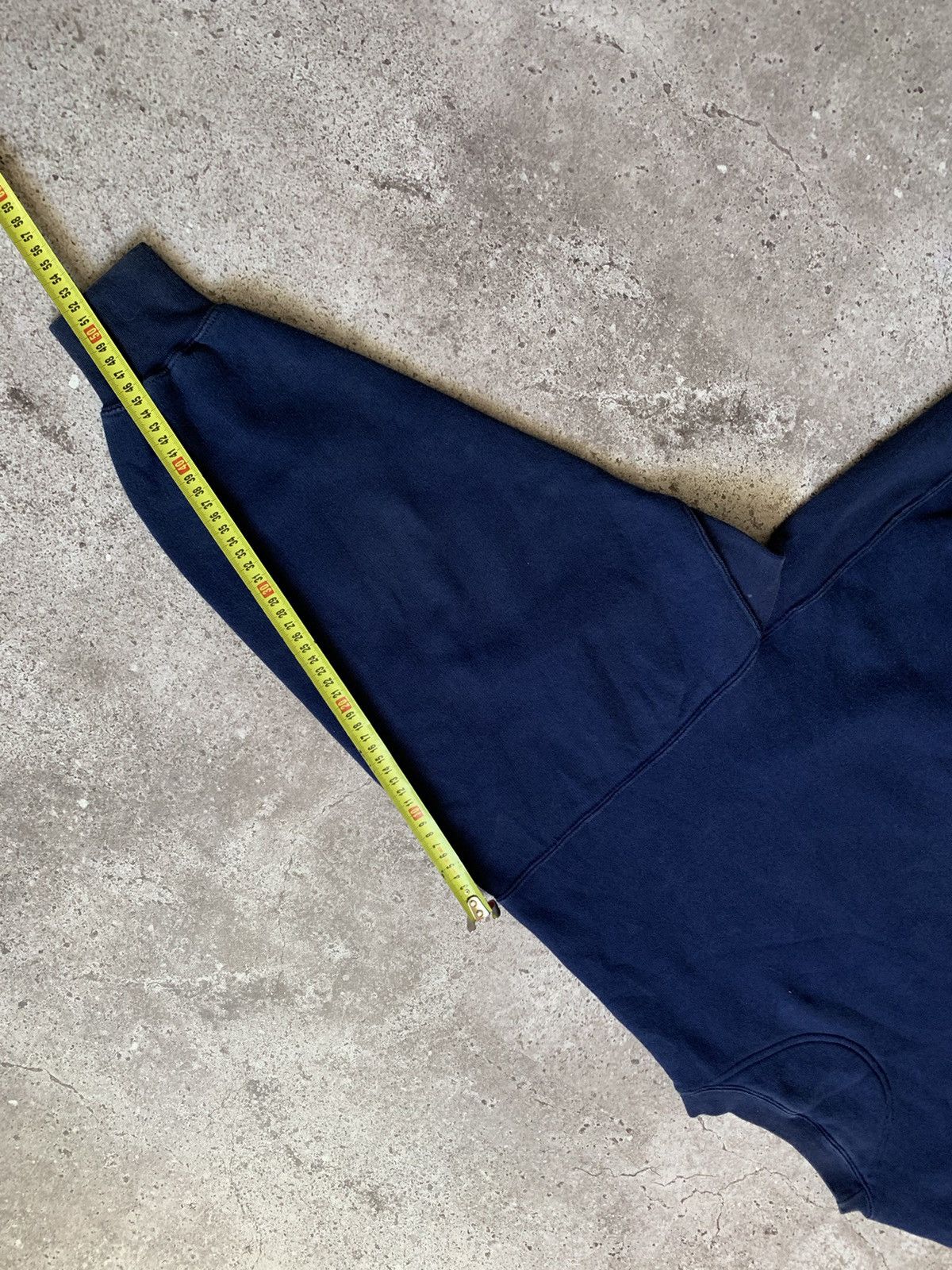 Nike × Vintage Vintage Nike Michigan Center Swoosh Sweatshirt Blue Large Size US XL / EU 56 / 4 - 10 Thumbnail
