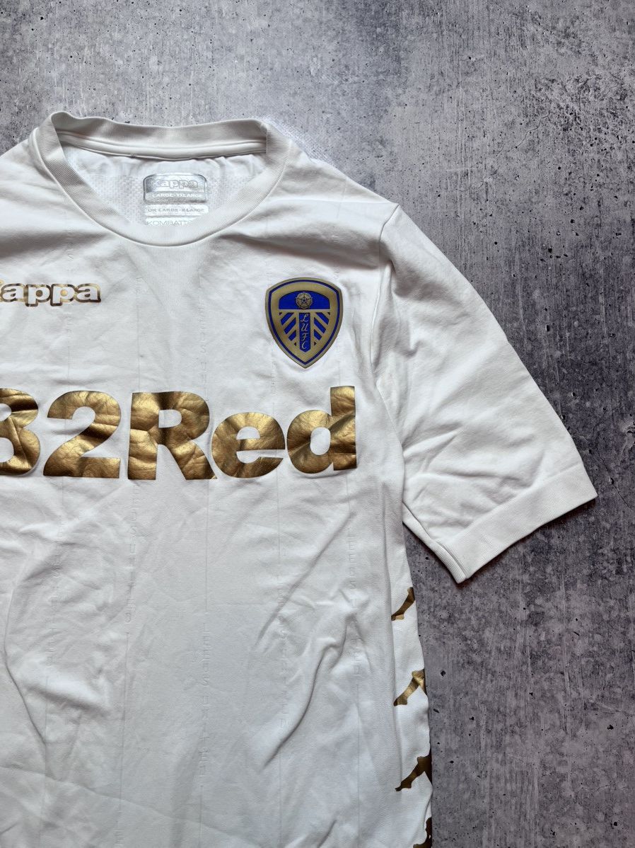 Kappa LEEDS UNITED PLAYER ISSUE FOOTBALL SOCCER JERSEY KAPPA XL Size US XL / EU 56 / 4 - 3 Thumbnail