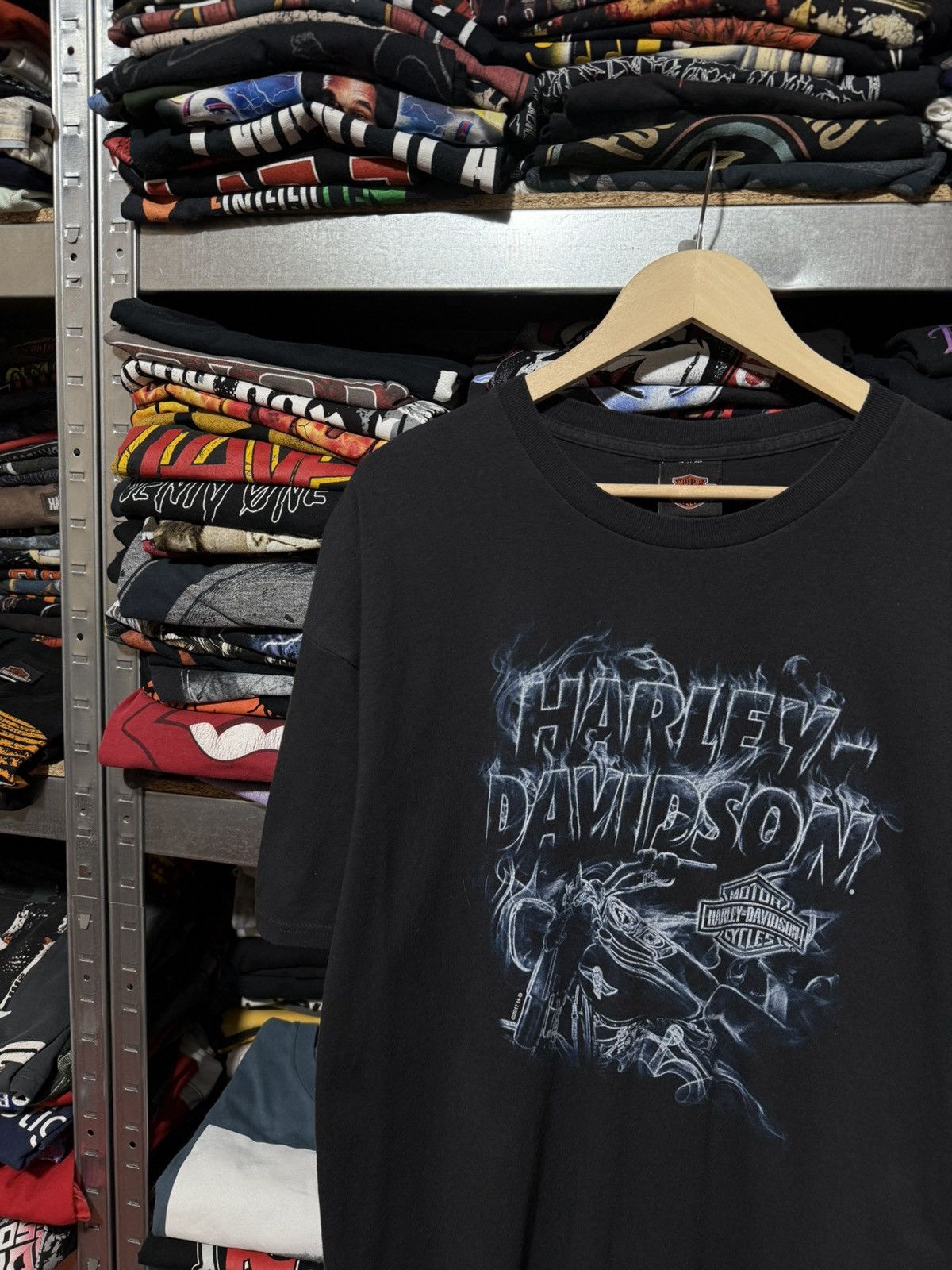 Harley Davidson Vintage 2017 Harley Davidson Lion Switzerland Zurich T-Shirt Size US XXL / EU 58 / 5 - 4 Thumbnail
