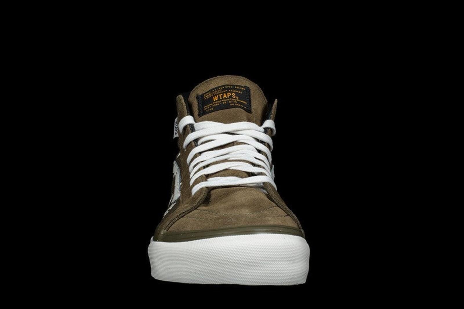 Vans Vans Vault WTAPS OG Sk8-Hi LX Bones Olive Green US12 Size US 12 / EU 45 - 3 Thumbnail