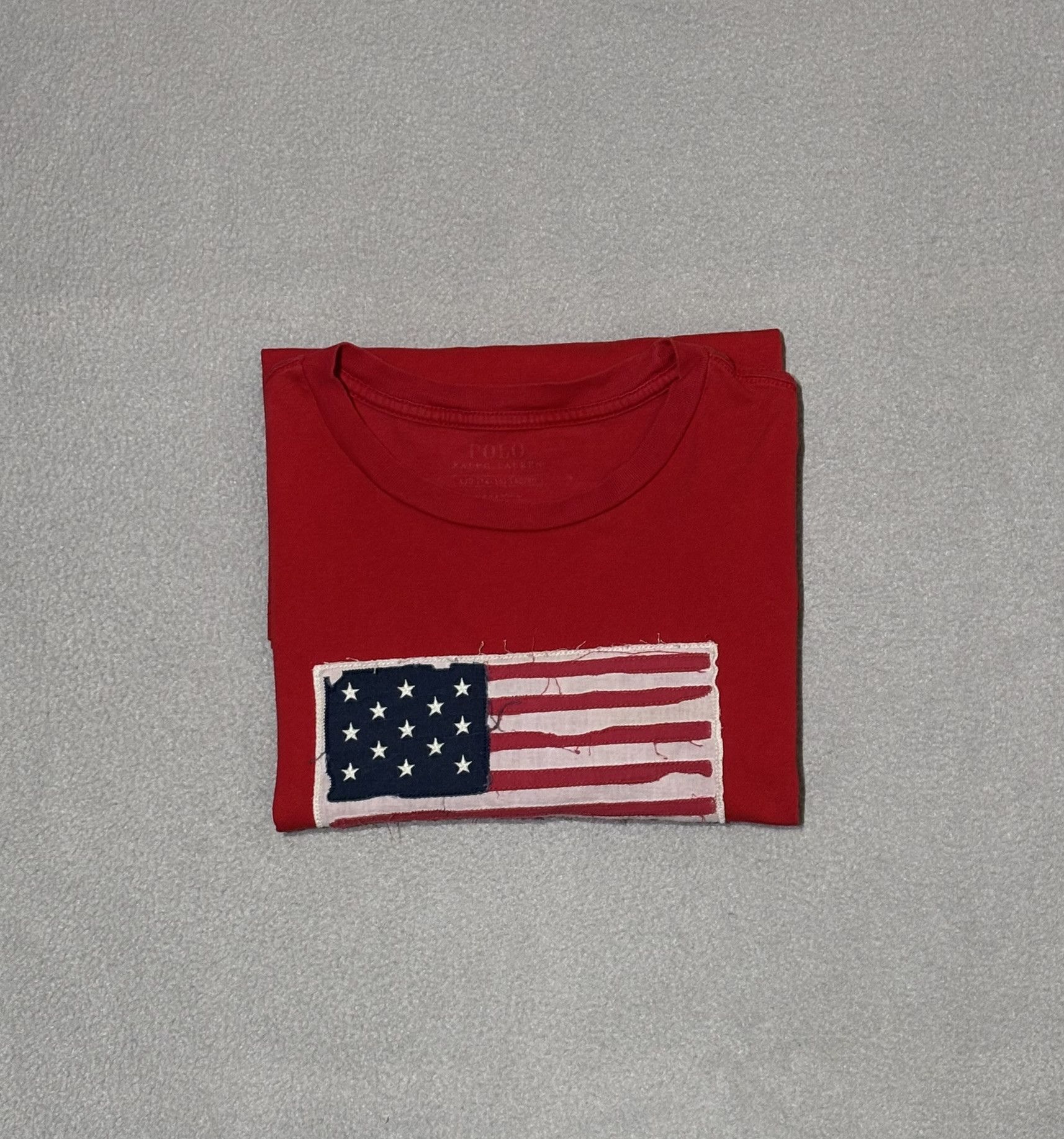Polo Ralph Lauren Polo Ralph Lauren Flag Red T-Shirt size. L Size L / US 10 / IT 46 - 15 Thumbnail
