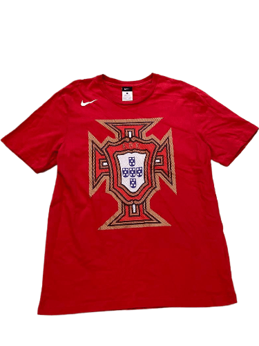 Nike Vintage Nike Big Y2K Logo Red Short Sleeve T-Shirt Size L Size US L / EU 52-54 / 3 - 1 Thumbnail