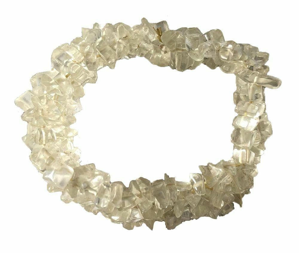 Designer New White Bead Bracelet Size ONE SIZE - 1 Thumbnail