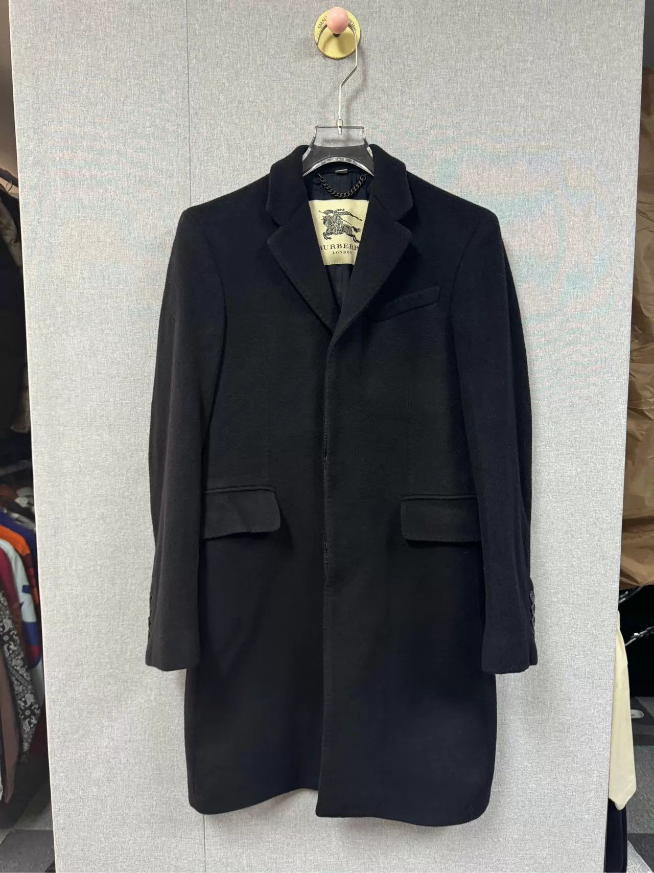 Burberry Burberry Cashmere Coat Black 44 Size US S / EU 44-46 / 1 - 1 Thumbnail