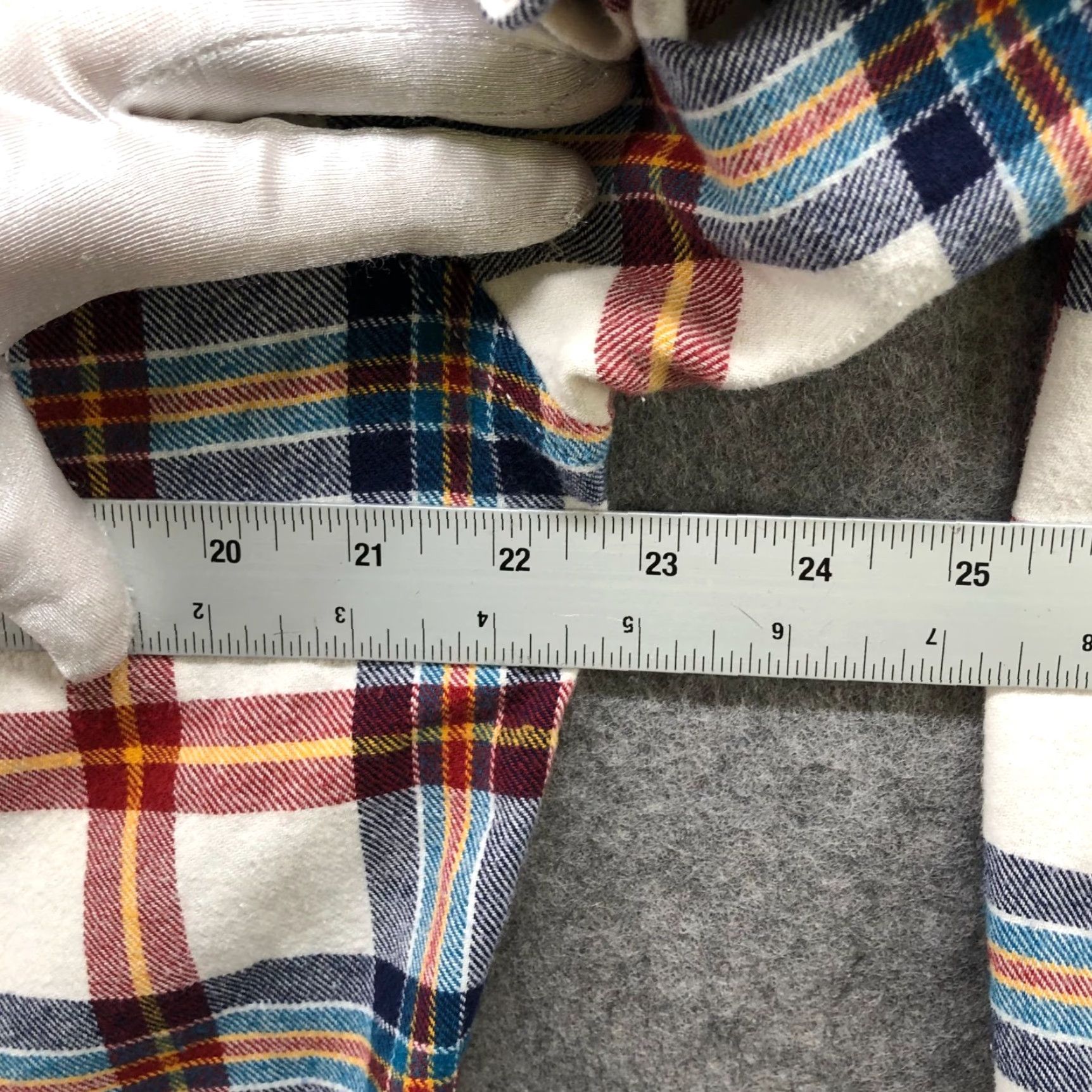 Gap Gap Untucked Flannel Shirt Mens M Plaid Multicolor Cotton Size US M / EU 48-50 / 2 - 7 Thumbnail