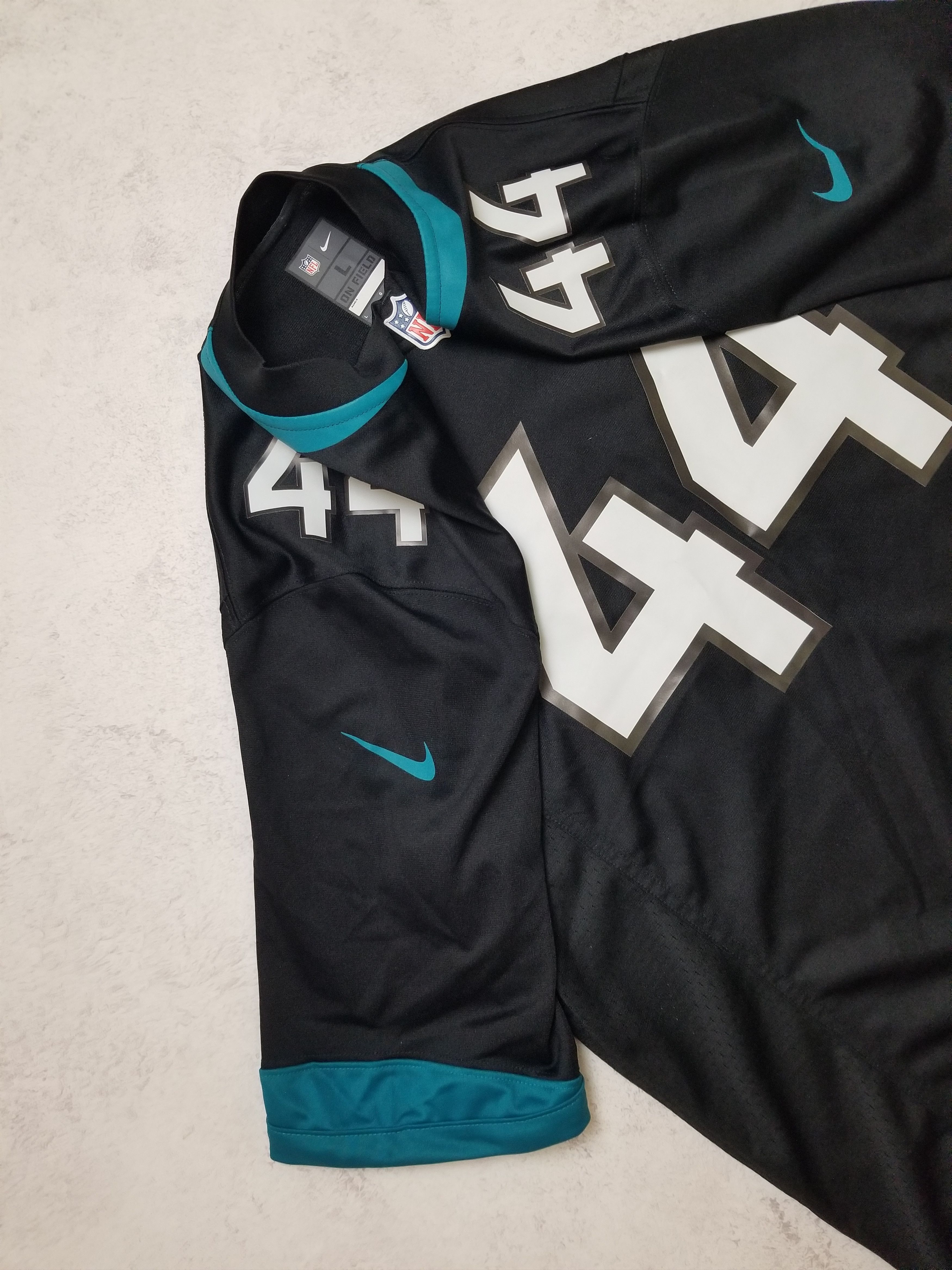 Nike Nike Jacksonville Jaguars #44 Walker NFL Football Jersey Size US L / EU 52-54 / 3 - 23 Thumbnail