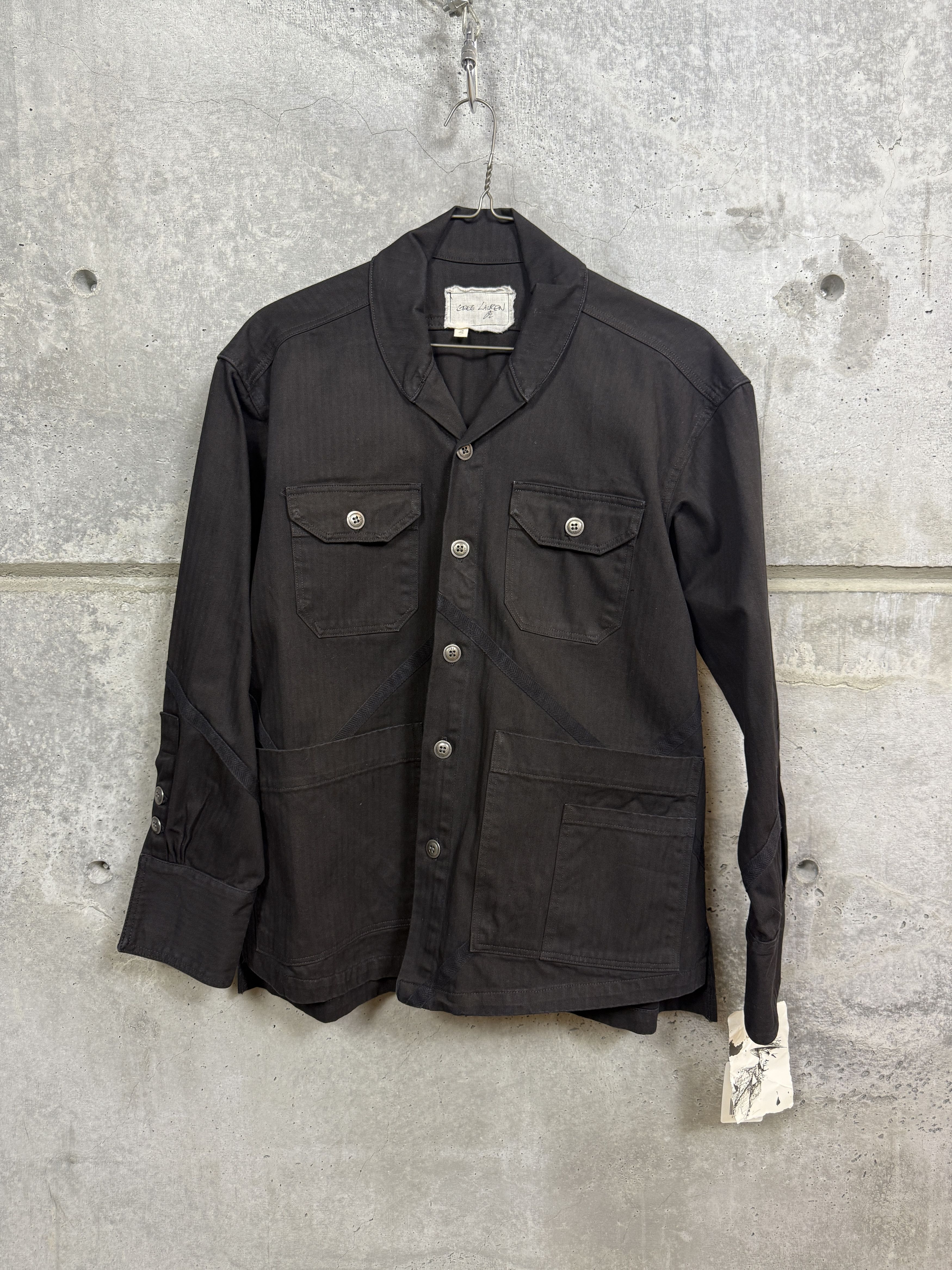 Greg Lauren $850 Greg Lauren Black Boxy Jacket Size US L / EU 52-54 / 3 - 4 Thumbnail