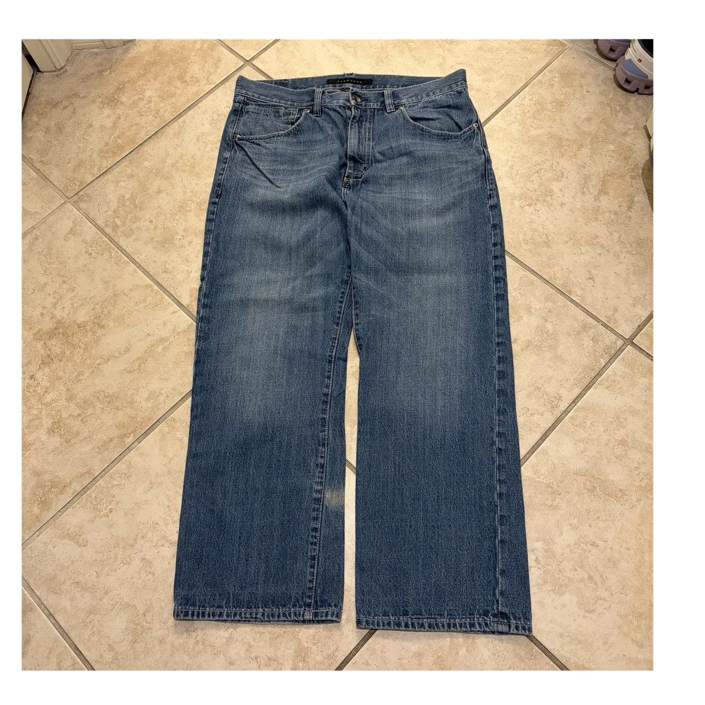 Sean John Sean John Men's Blue Denim Jeans Straight 34х30 Size US 34 / EU 50 - 1 Thumbnail