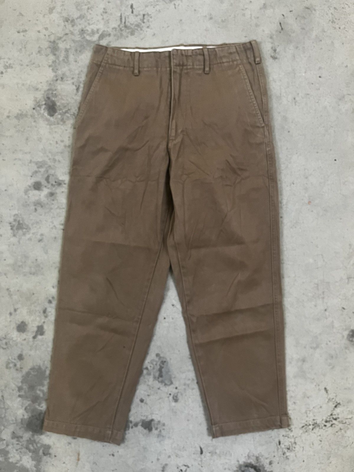 Japanese Brand × Uniqlo Uniqlo U wide fit chino pants Size US 30 / EU 46 - 1 Thumbnail